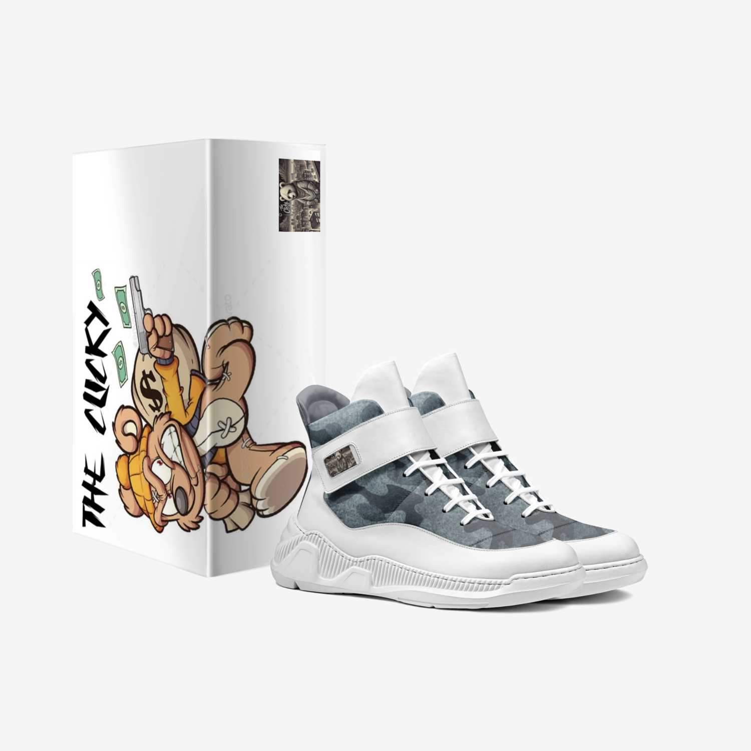 Clicky 2.0 custom made in Italy shoes by David Townsend | Box view
