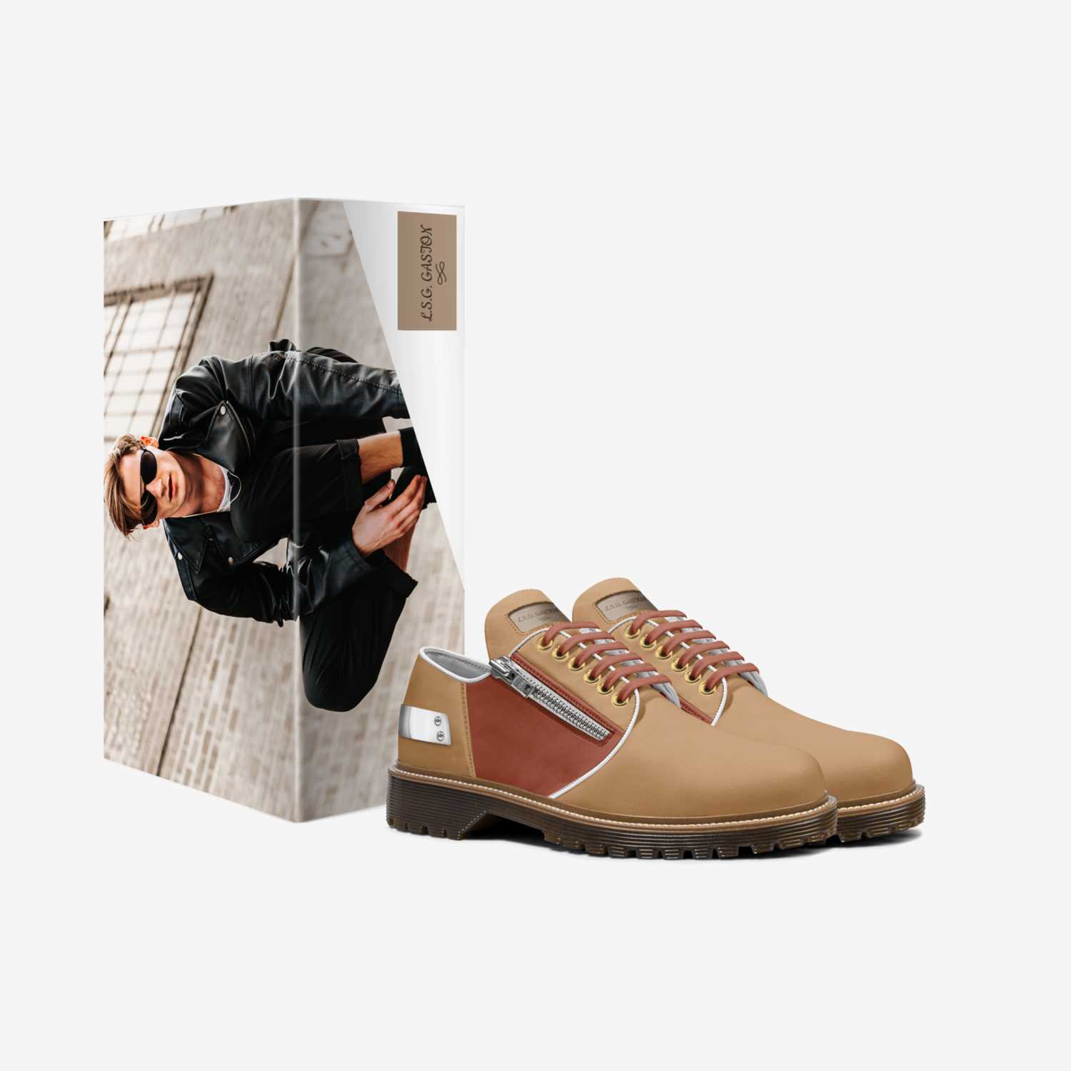 L.S.G. GASTON  custom made in Italy shoes by Latonya Sonia Gaston | Box view