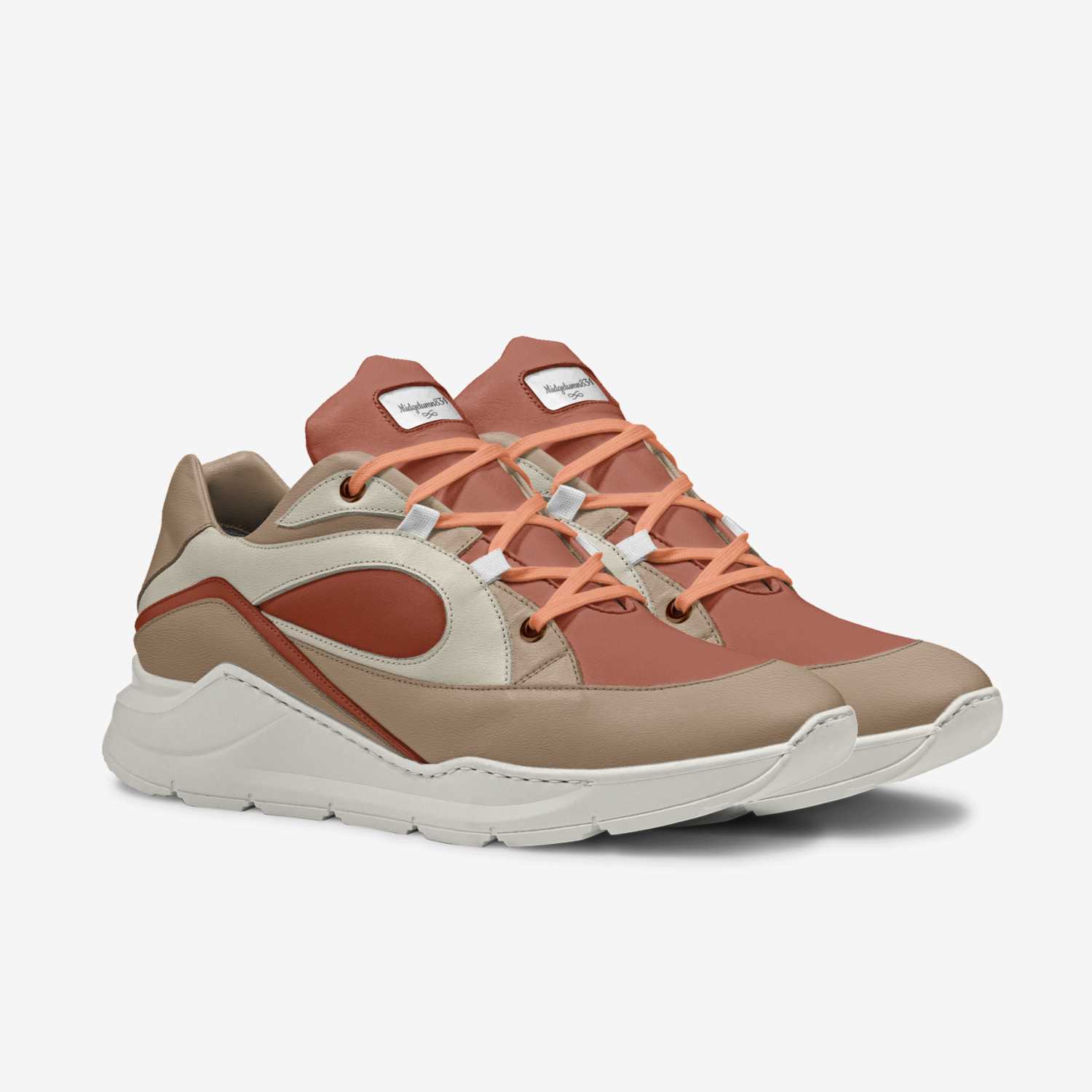 Midgelumn831 custom made in Italy shoes by Alyce White | Double view