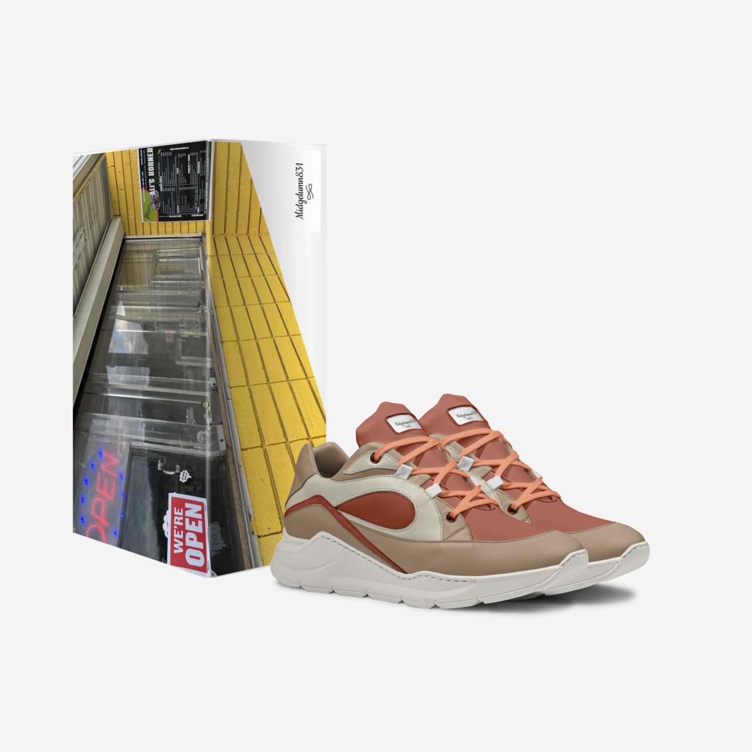 Midgelumn831 custom made in Italy shoes by Alyce White | Box view