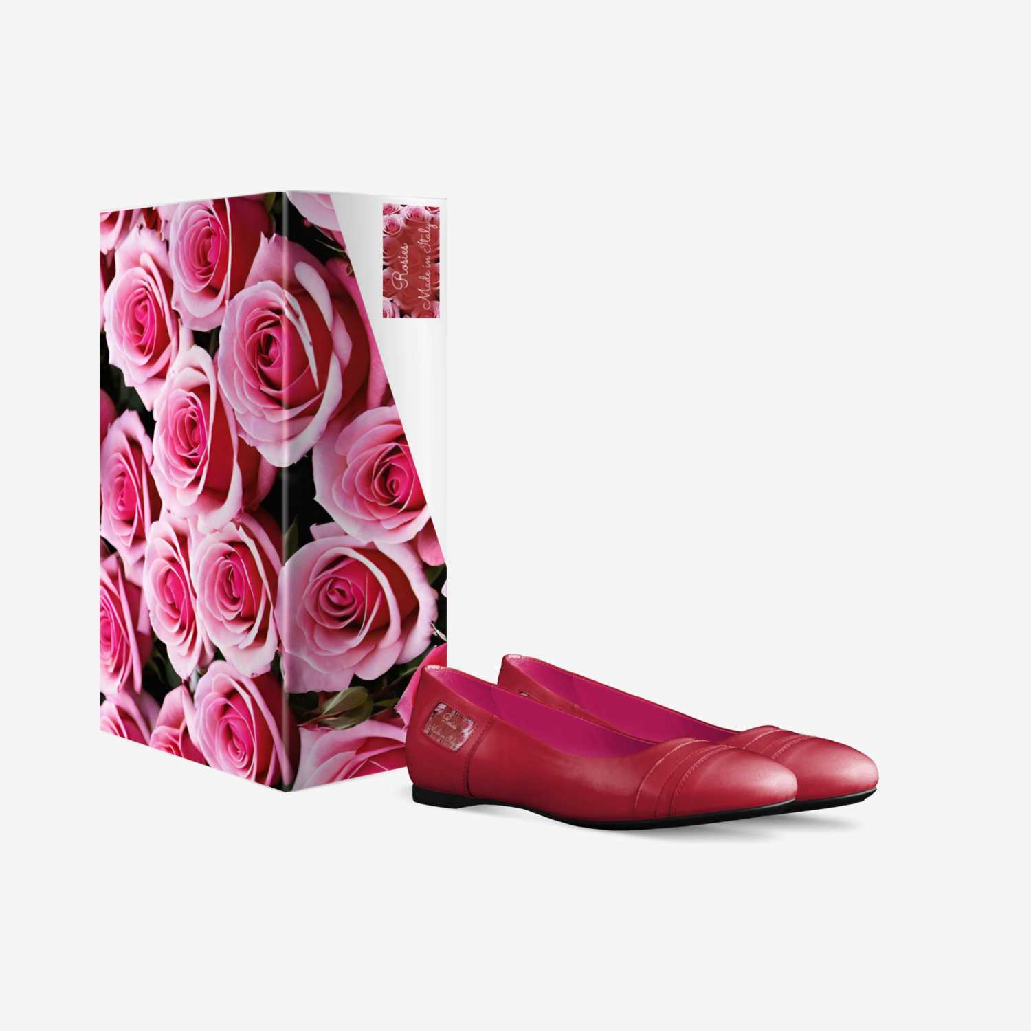 Rosies custom made in Italy shoes by Joanna Sanchez | Box view