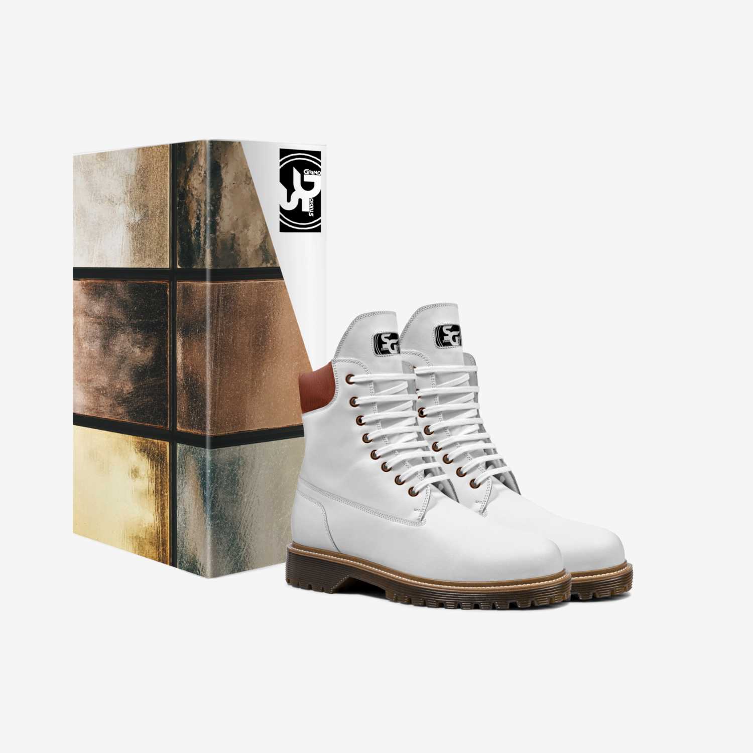 SG Bootz custom made in Italy shoes by Studiogrind Clothing Llc | Box view