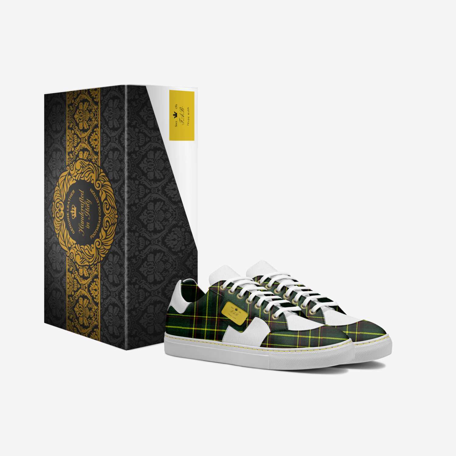 Jam1 custom made in Italy shoes by Cory Searcy | Box view