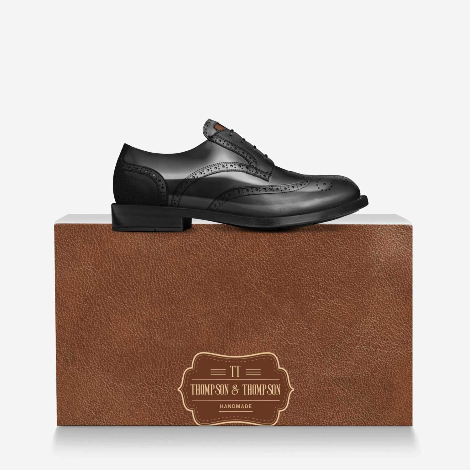 Thompson&Thompson custom made in Italy shoes by Eli Thompson | Over box view