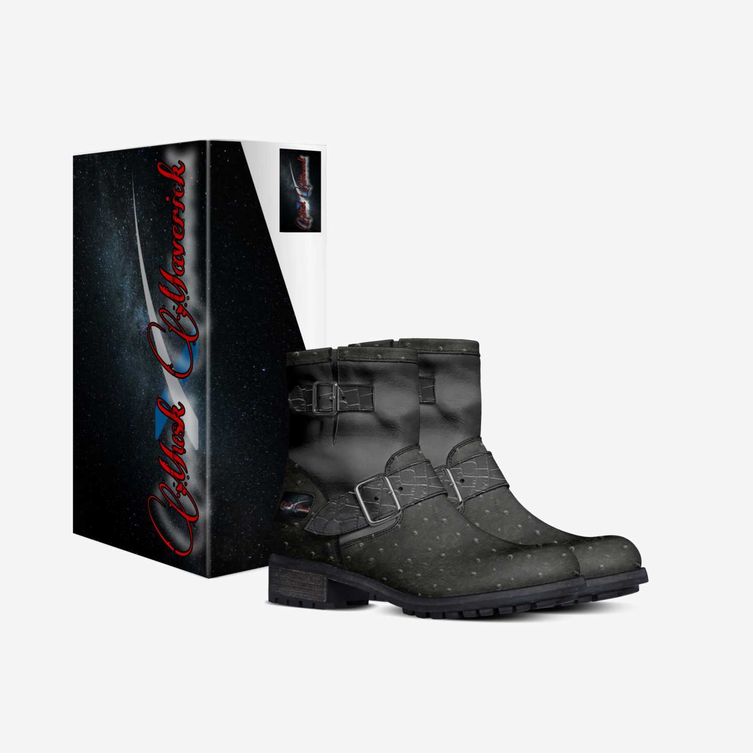Musk Maverick  custom made in Italy shoes by Joanna Sanchez | Box view
