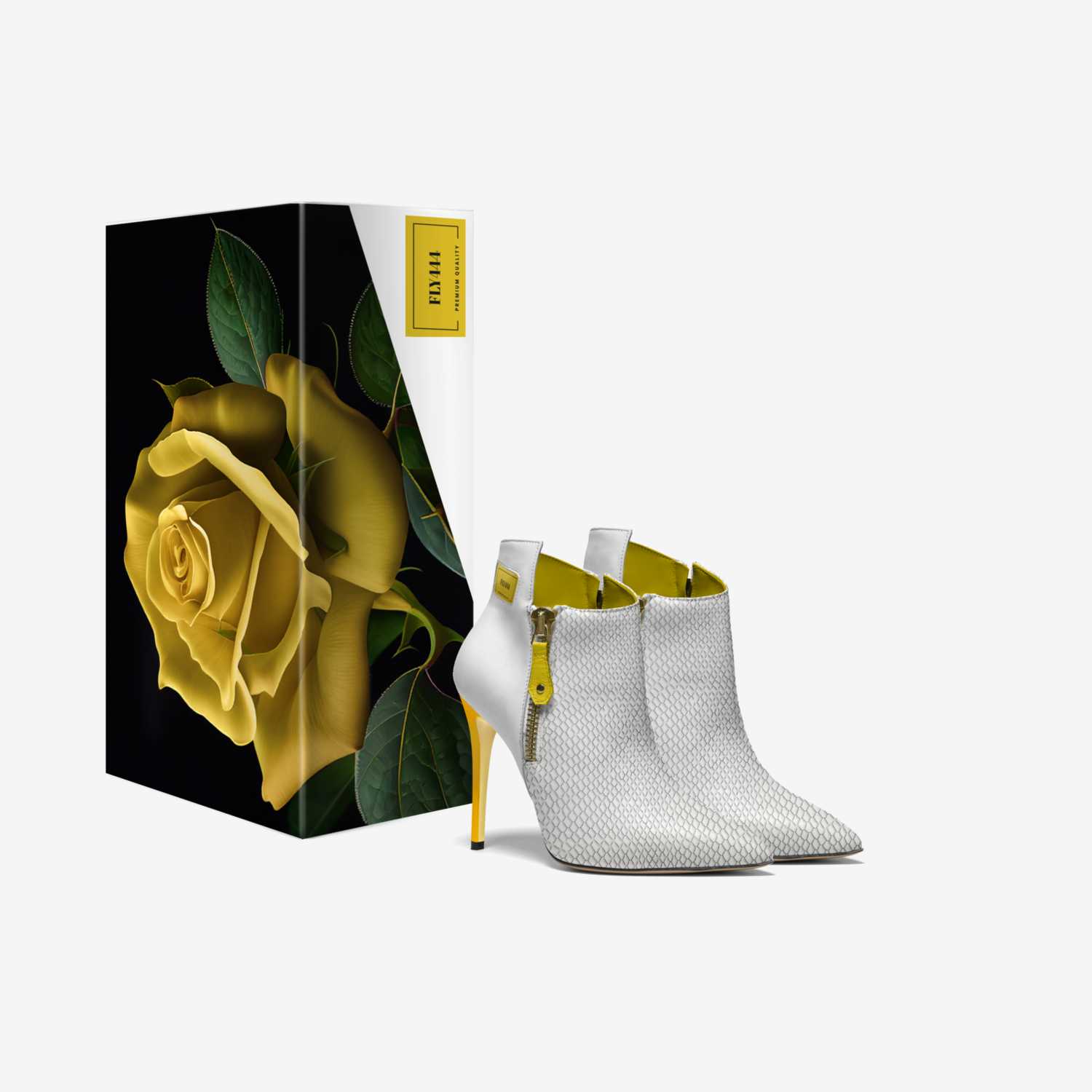 FLY444 custom made in Italy shoes by Lenean Priester | Box view