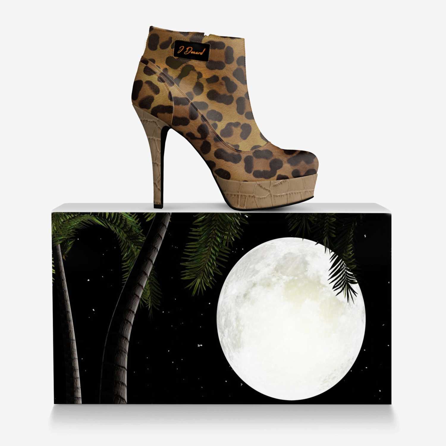 J Denard  custom made in Italy shoes by Jarrod Dixon | Over box view
