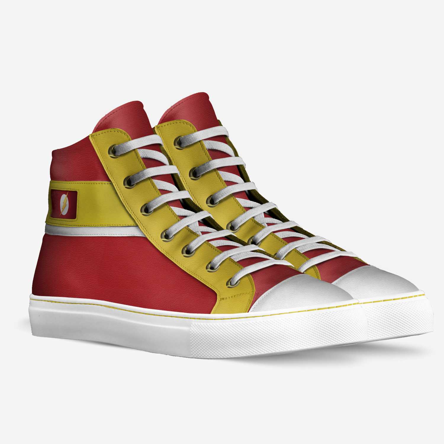 The Flash custom made in Italy shoes by Sariyah Binno | Double view