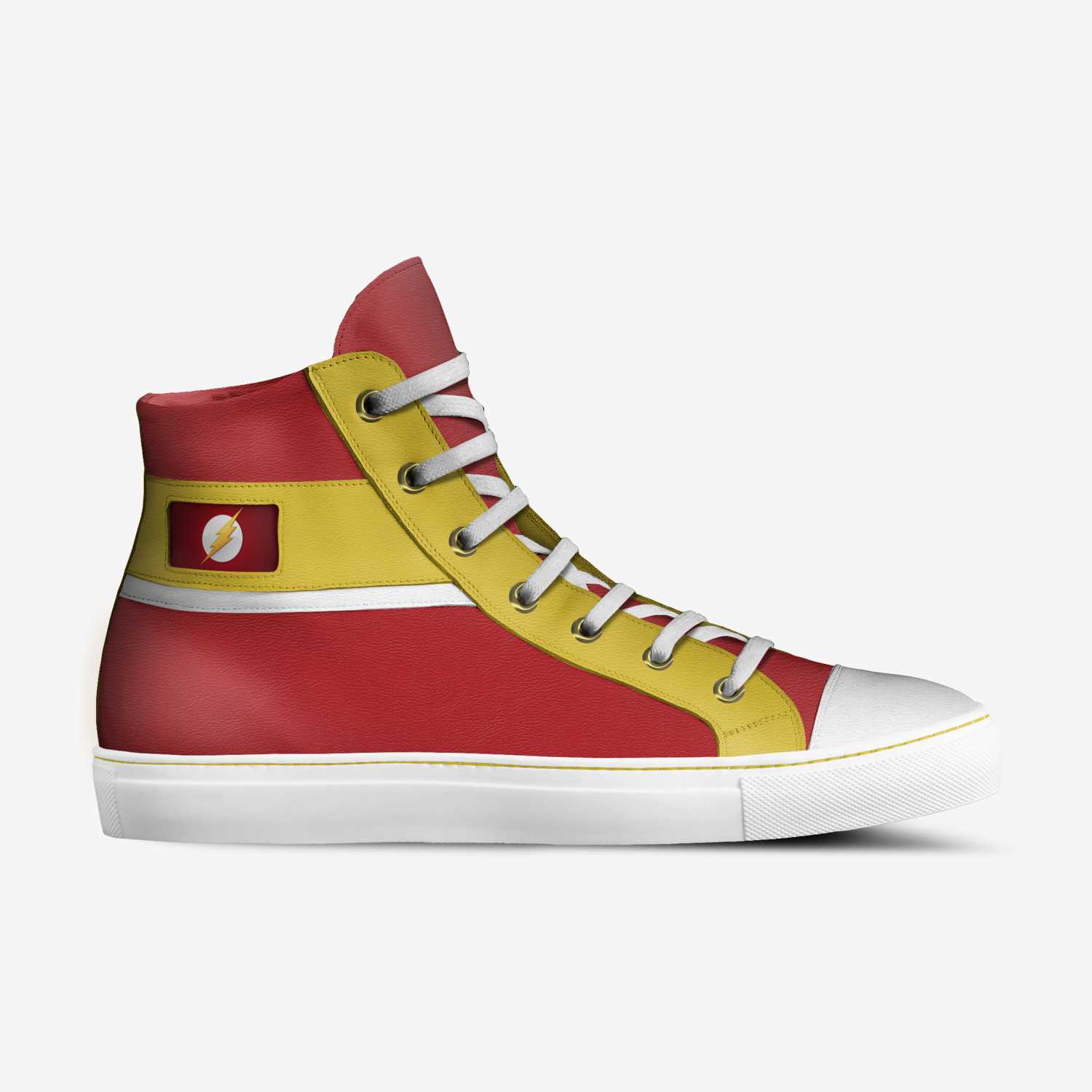 The Flash custom made in Italy shoes by Sariyah Binno | Side view