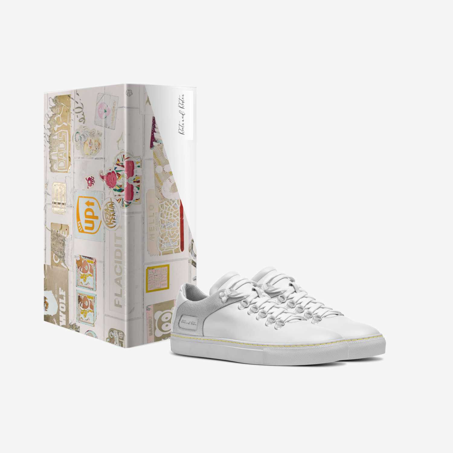 Roots and Routes custom made in Italy shoes by Kasumi Ohishi | Box view