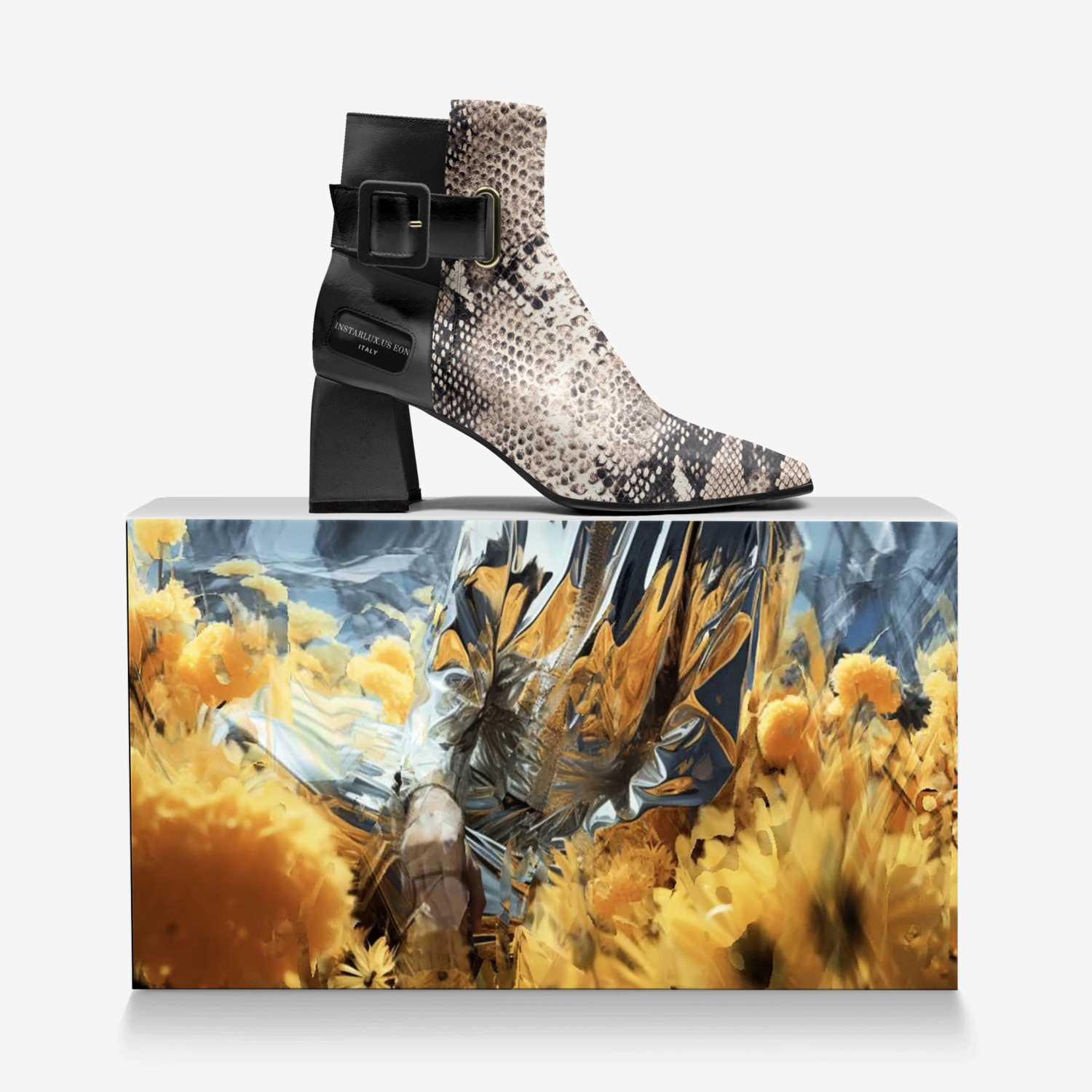 INSTARLUX.US EON custom made in Italy shoes by Instarlux.us | Over box view