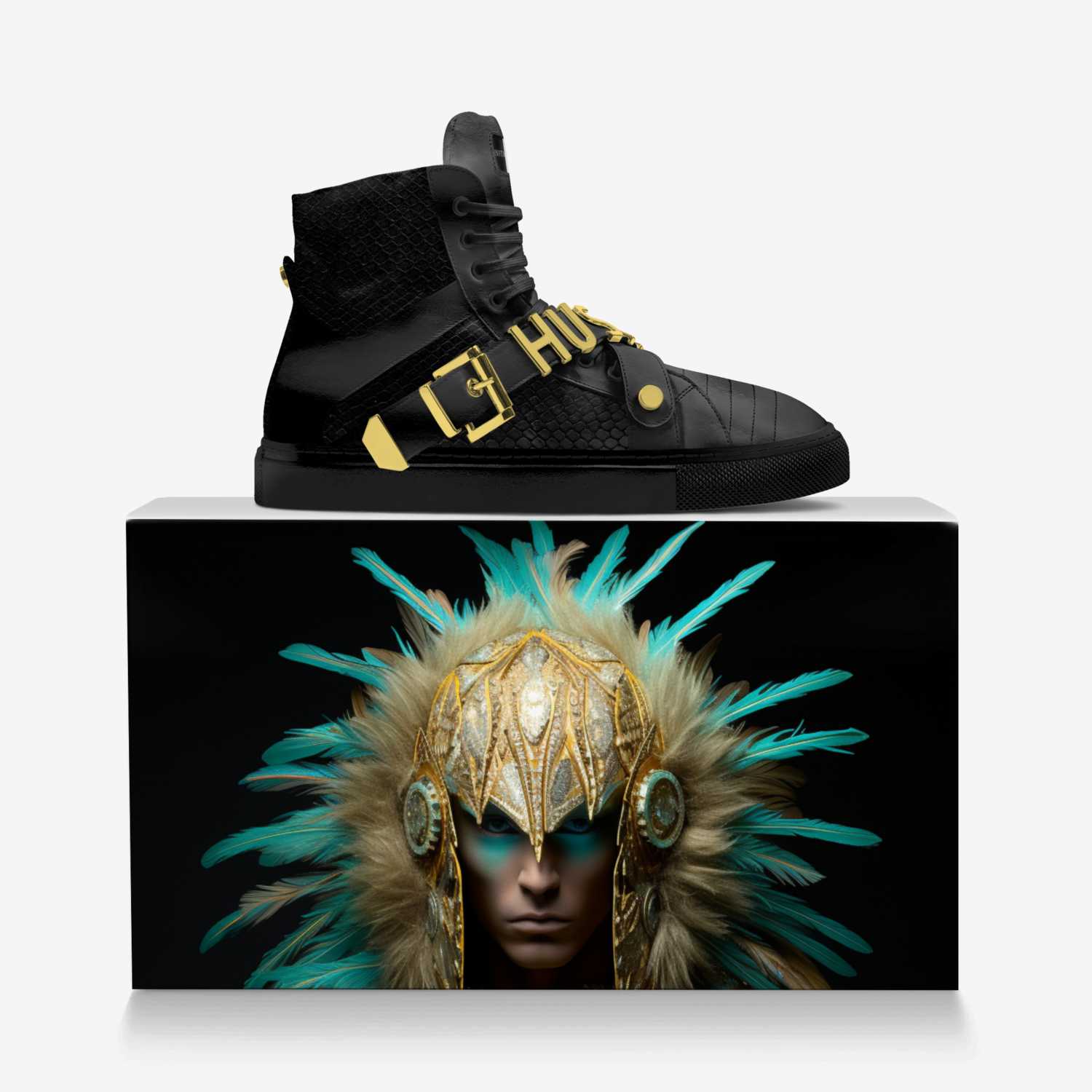 INSTARLUX.US EON custom made in Italy shoes by Instarlux.us | Over box view