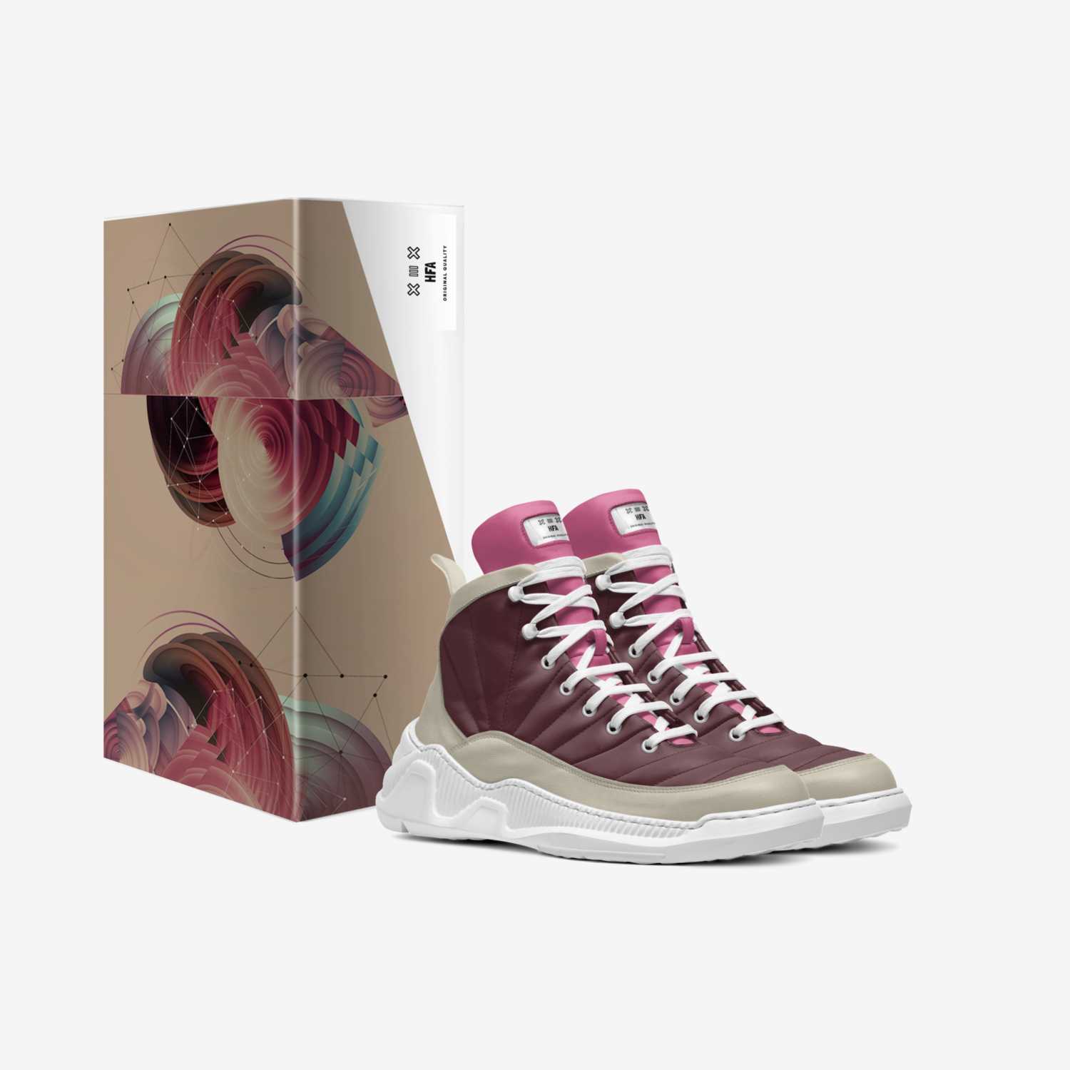 hfa custom made in Italy shoes by Cameron Hampton | Box view