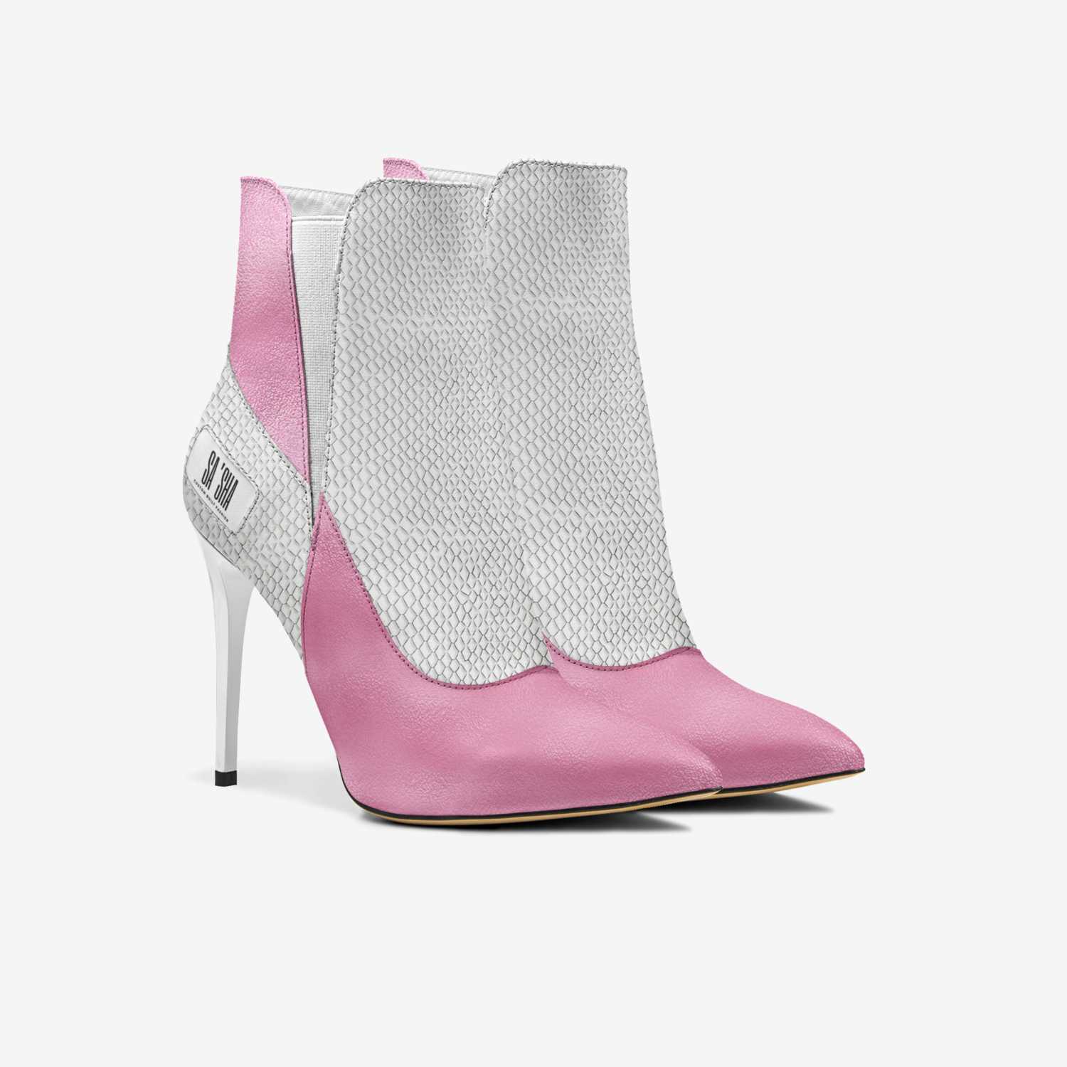 Sa’Sha custom made in Italy shoes by Shannon Phillips | Double view
