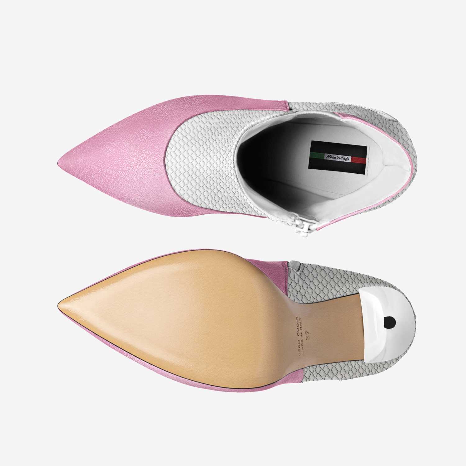 Sa’Sha custom made in Italy shoes by Shannon Phillips | Top view