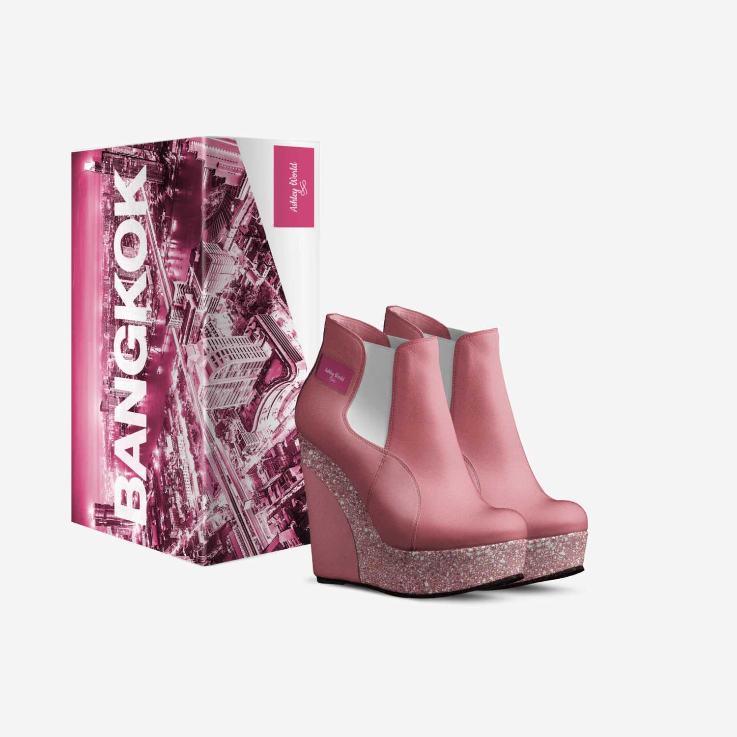 Ashley World custom made in Italy shoes by Ebony Williams | Box view