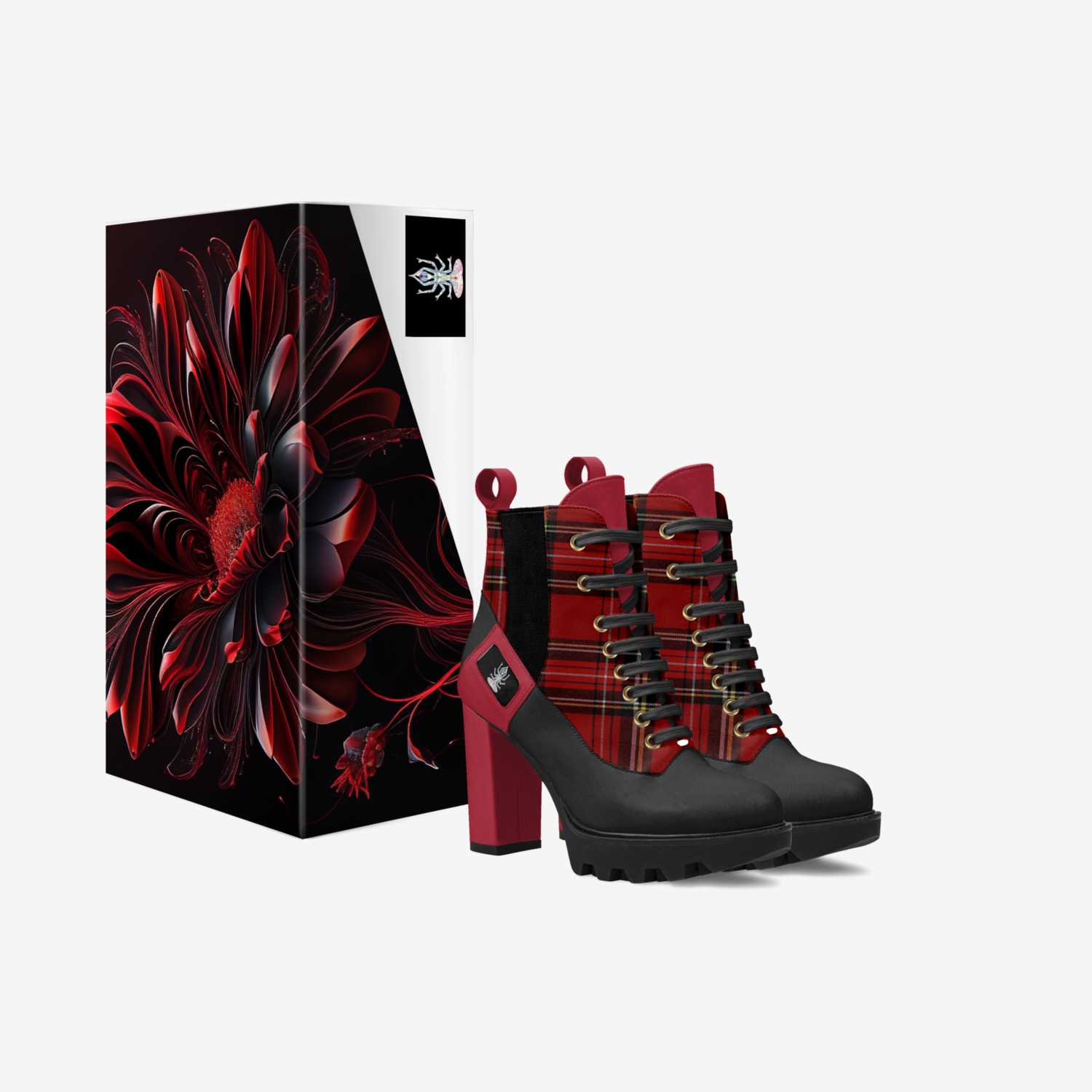 Cha'kra Dim3nsionz custom made in Italy shoes by Shu Da God | Box view