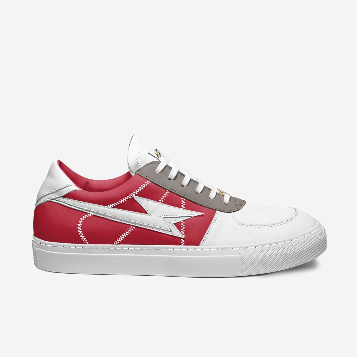 dsdwwdwdw custom made in Italy shoes by Moneyatti Brand | Side view