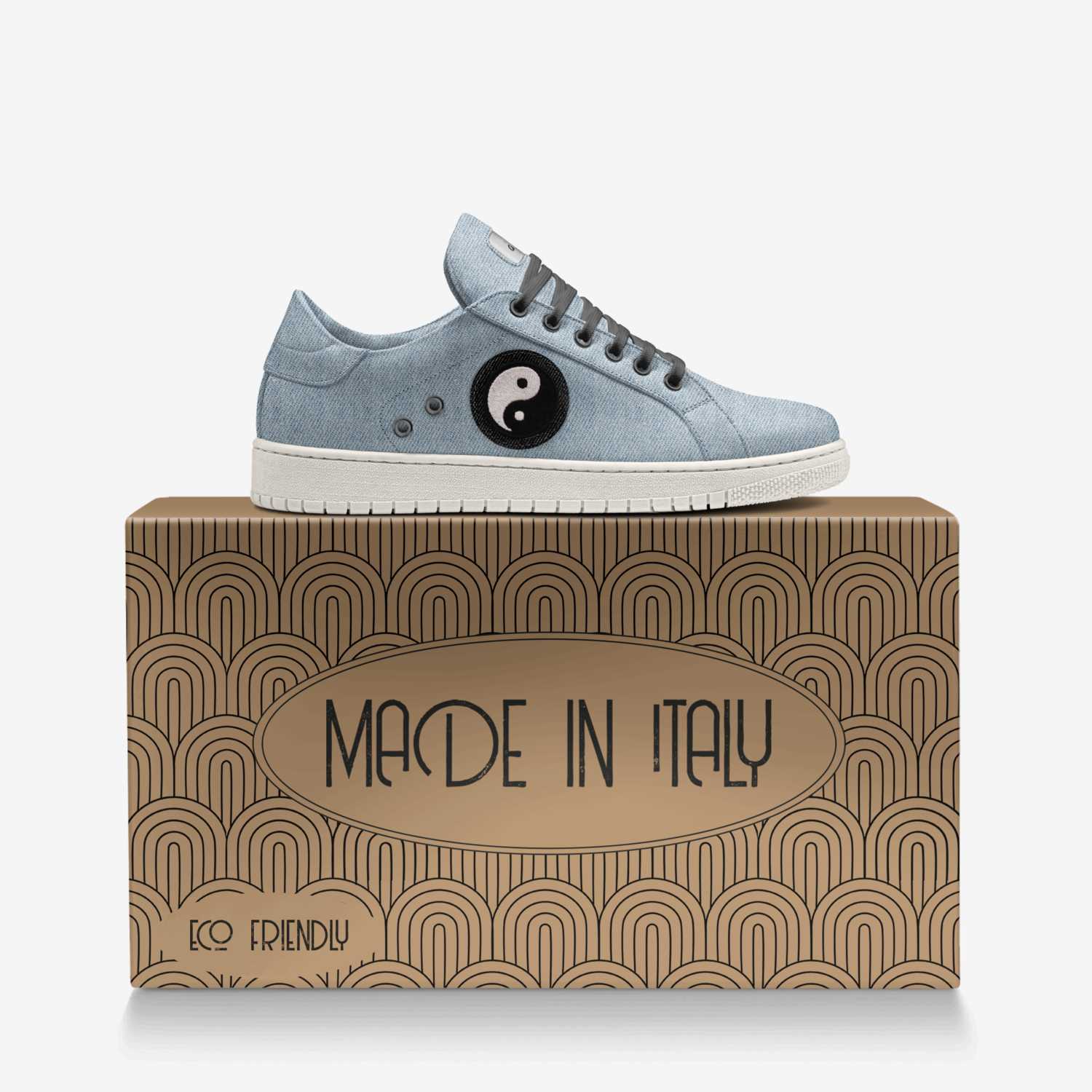 AYEYOD custom made in Italy shoes by Ariyah Smith | Over box view