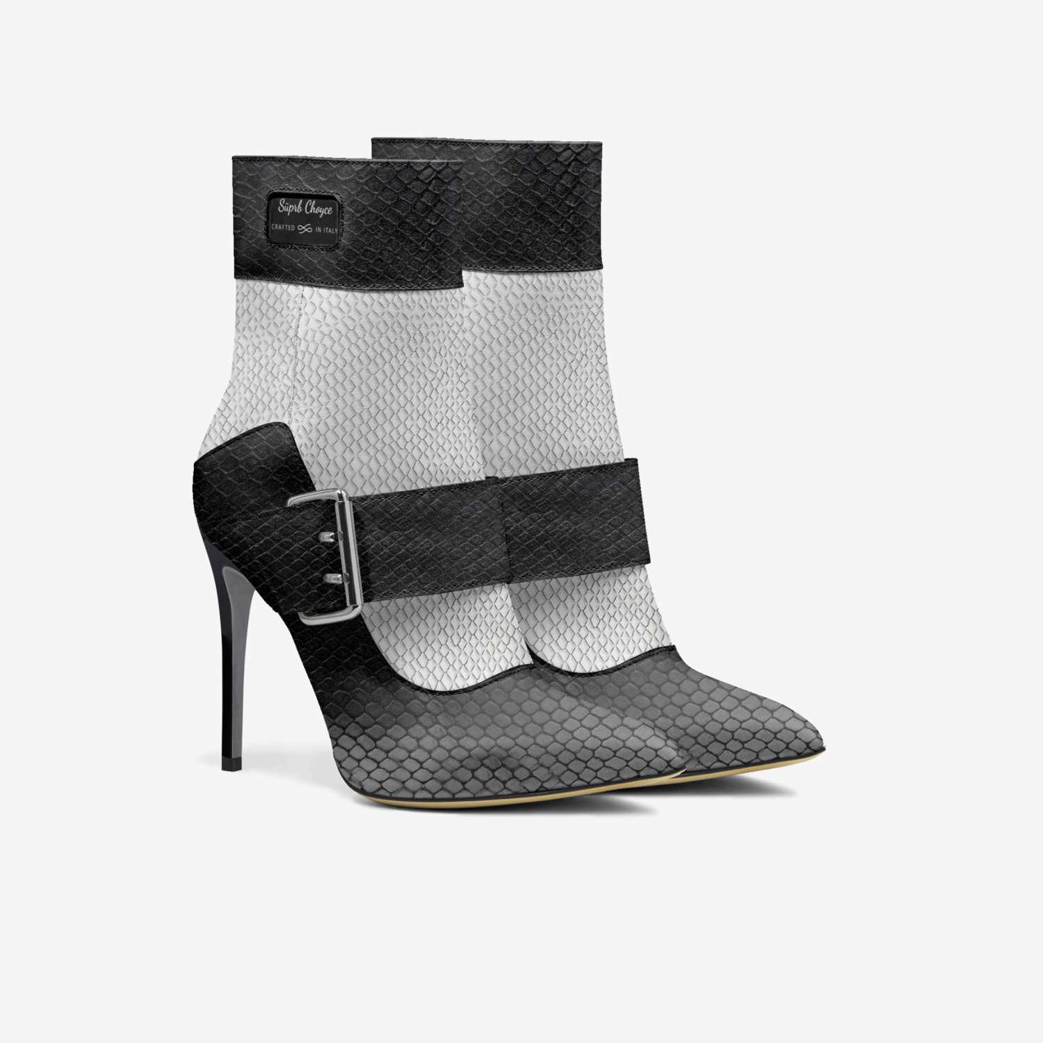 Sūprb Choyce custom made in Italy shoes by Omari Choyce | Double view