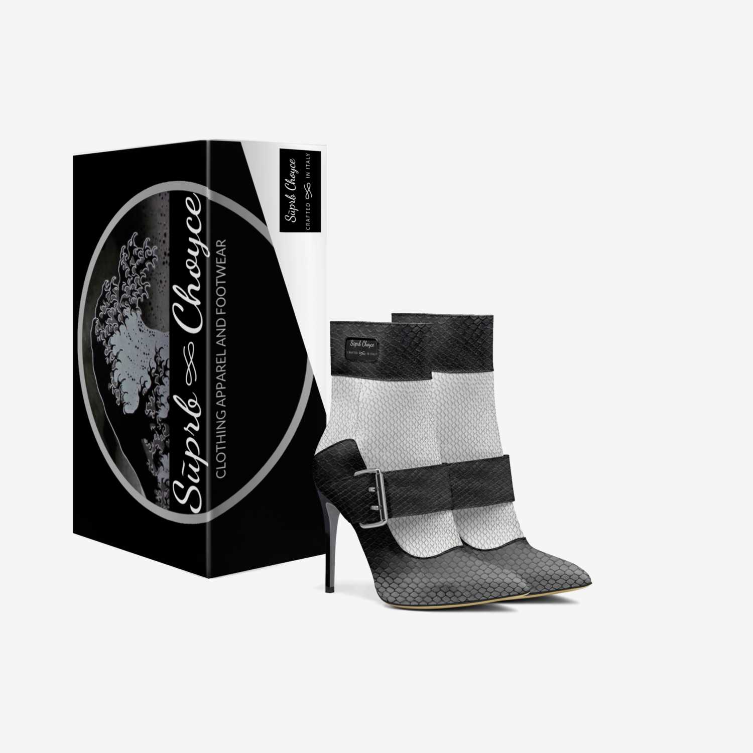 Sūprb Choyce custom made in Italy shoes by Omari Choyce | Box view