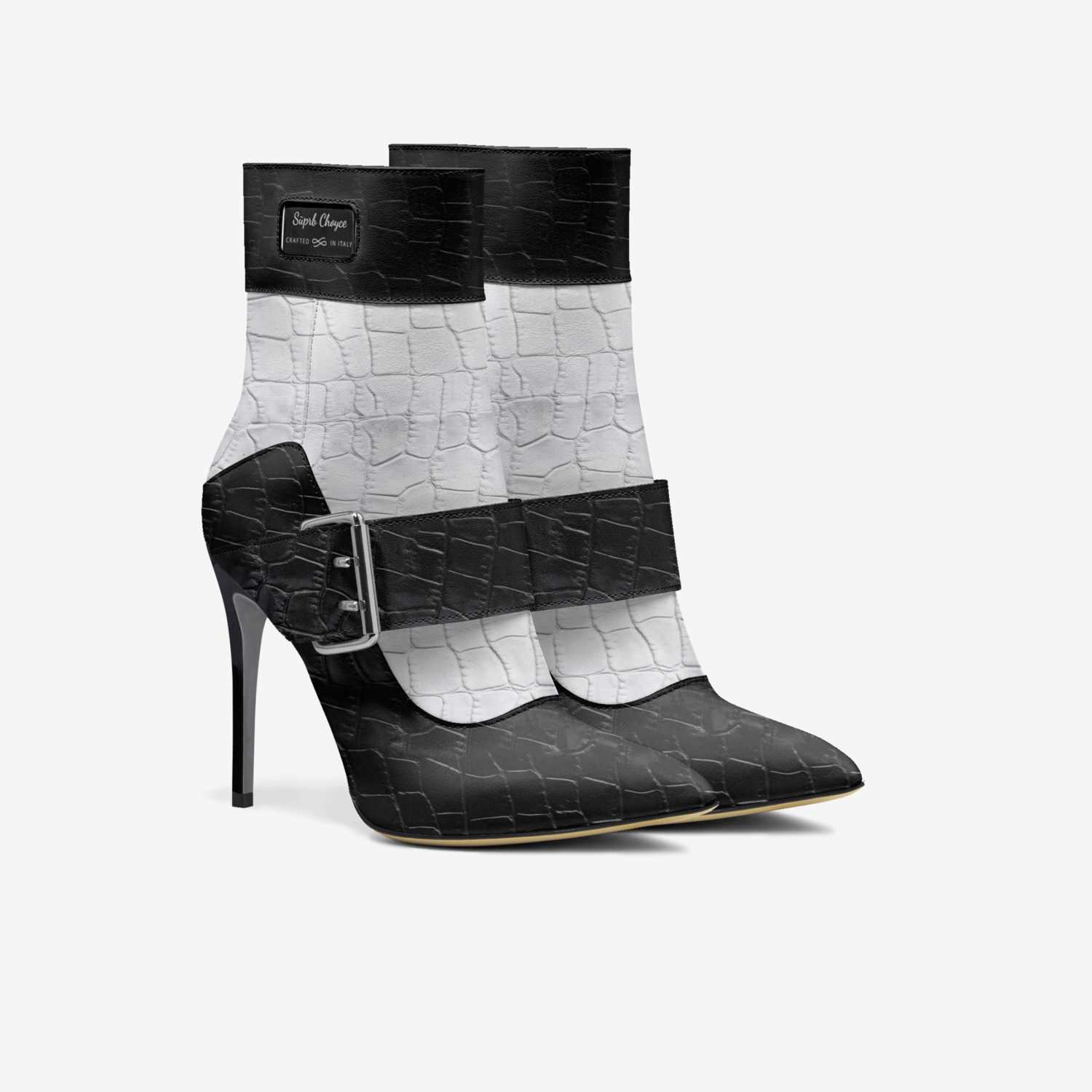 Sūprb Choyce custom made in Italy shoes by Omari Choyce | Double view