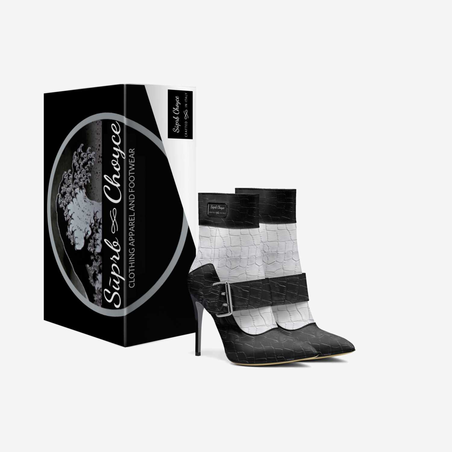 Sūprb Choyce custom made in Italy shoes by Omari Choyce | Box view