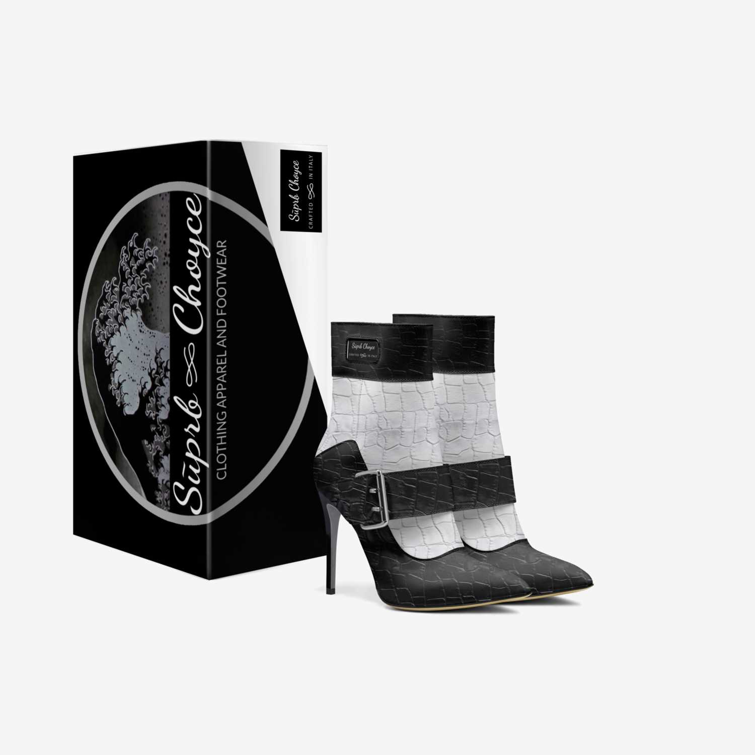 Sūprb Choyce custom made in Italy shoes by Omari Choyce | Box view