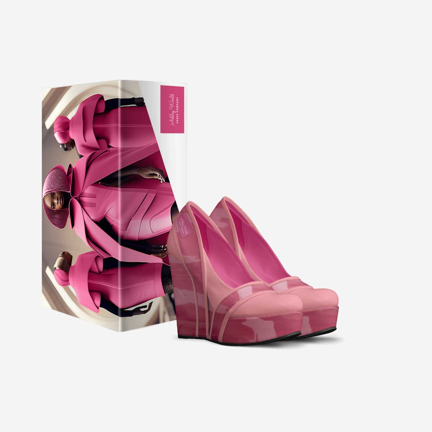 Ashley World custom made in Italy shoes by Ebony Williams | Box view