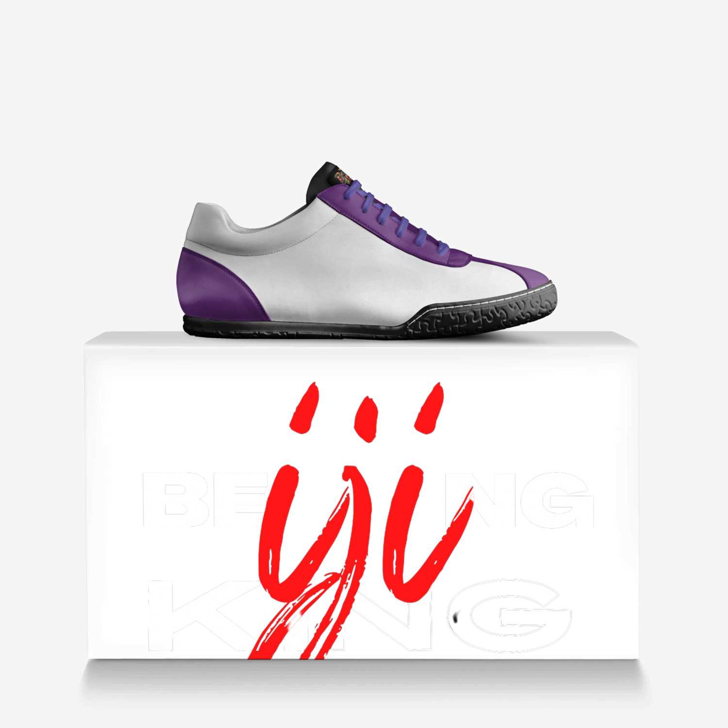 JC 3’s custom made in Italy shoes by Robin Zachary Hughes | Over box view