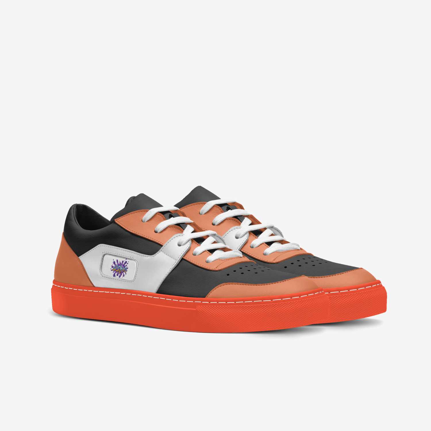 SODMG Kicks custom made in Italy shoes by Sodmg Brand | Double view