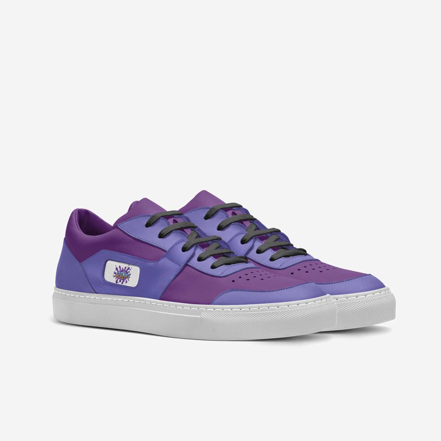 SODMG Kicks custom made in Italy shoes by Sodmg Brand | Double view