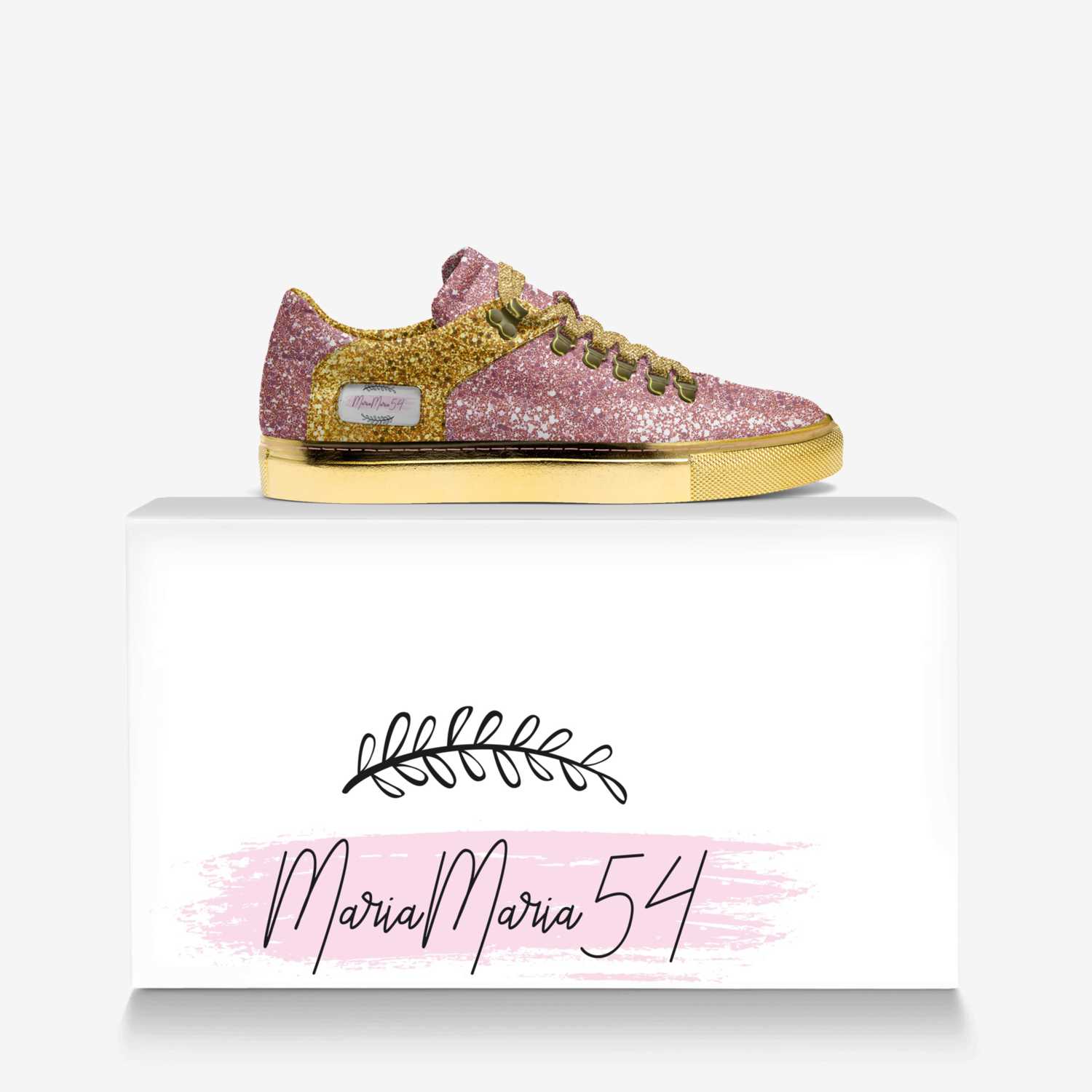 Maria's Boutique  custom made in Italy shoes by Maria W | Over box view