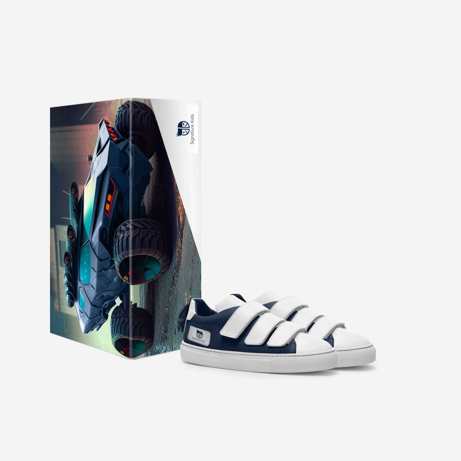 Sig Kids Jah's custom made in Italy shoes by Steven Miller | Box view