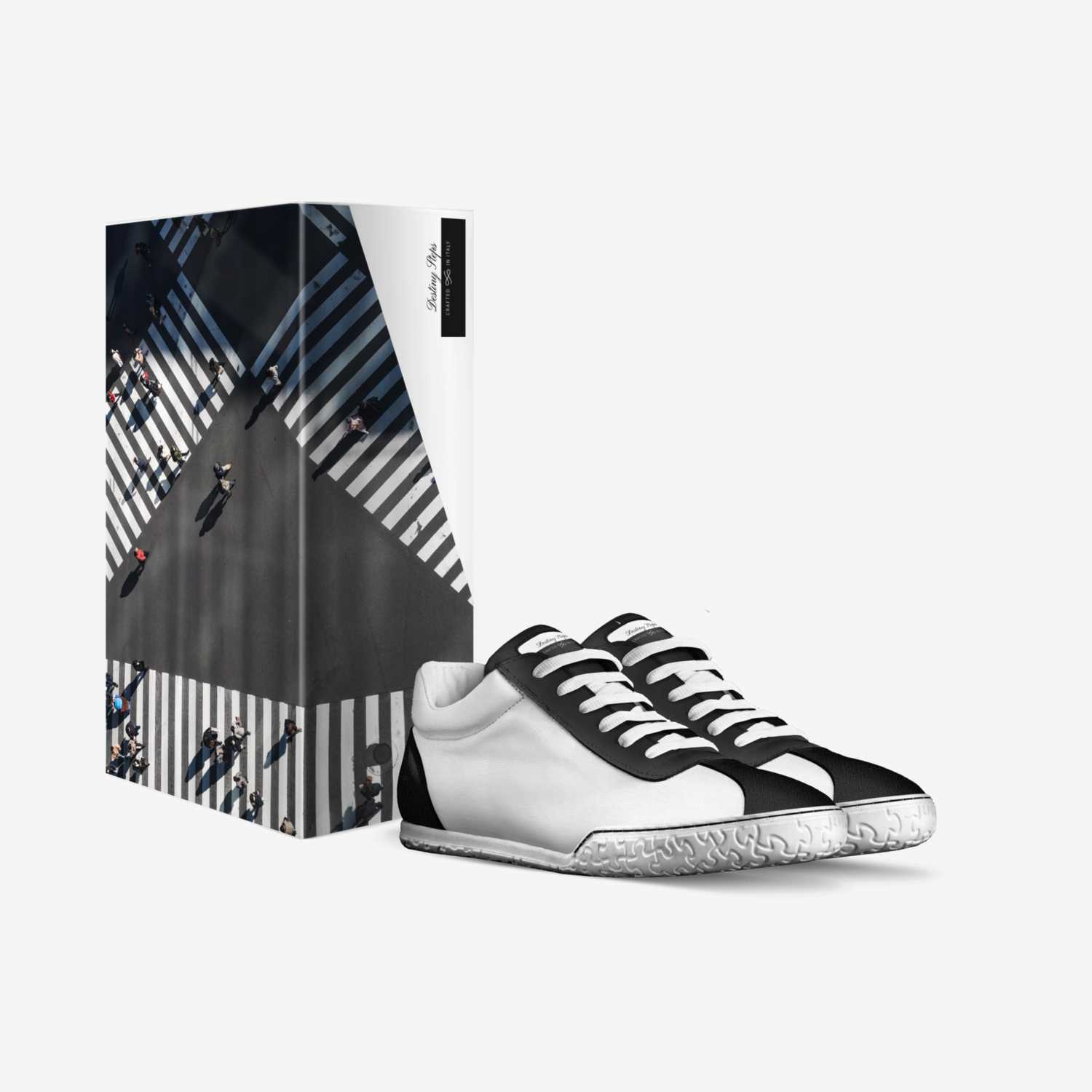 Destiny Steps custom made in Italy shoes by Martel Mitchell | Box view