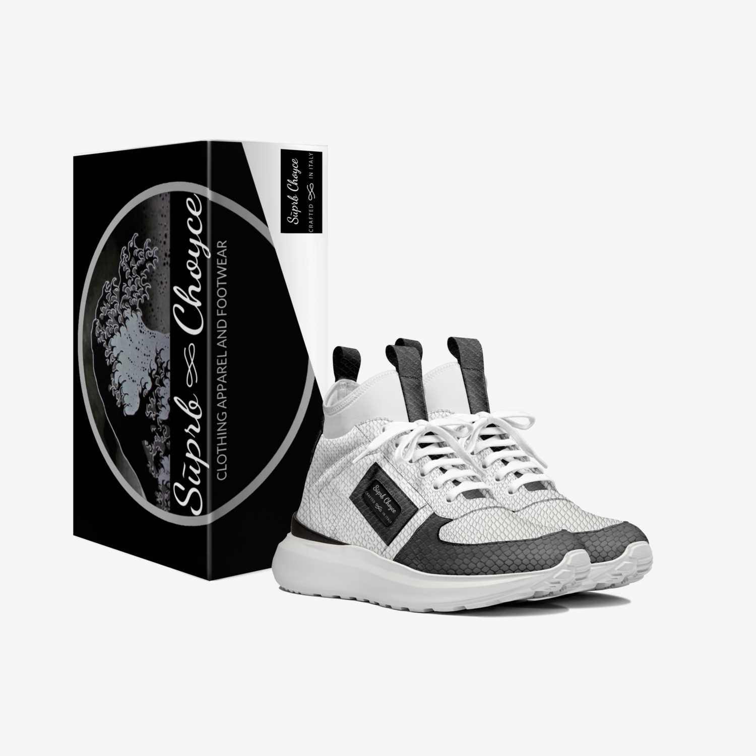 Sūprb Choyce custom made in Italy shoes by Omari Choyce | Box view
