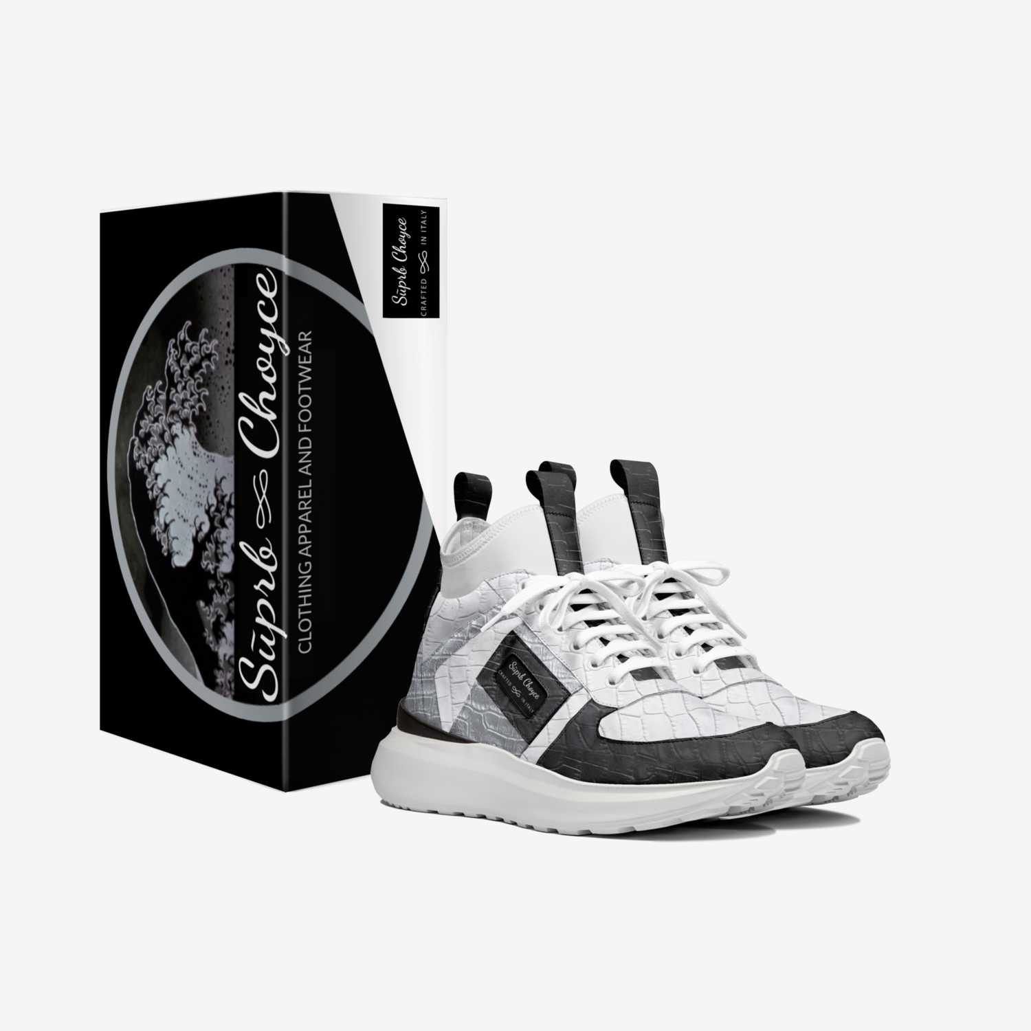 Sūprb Choyce custom made in Italy shoes by Omari Choyce | Box view