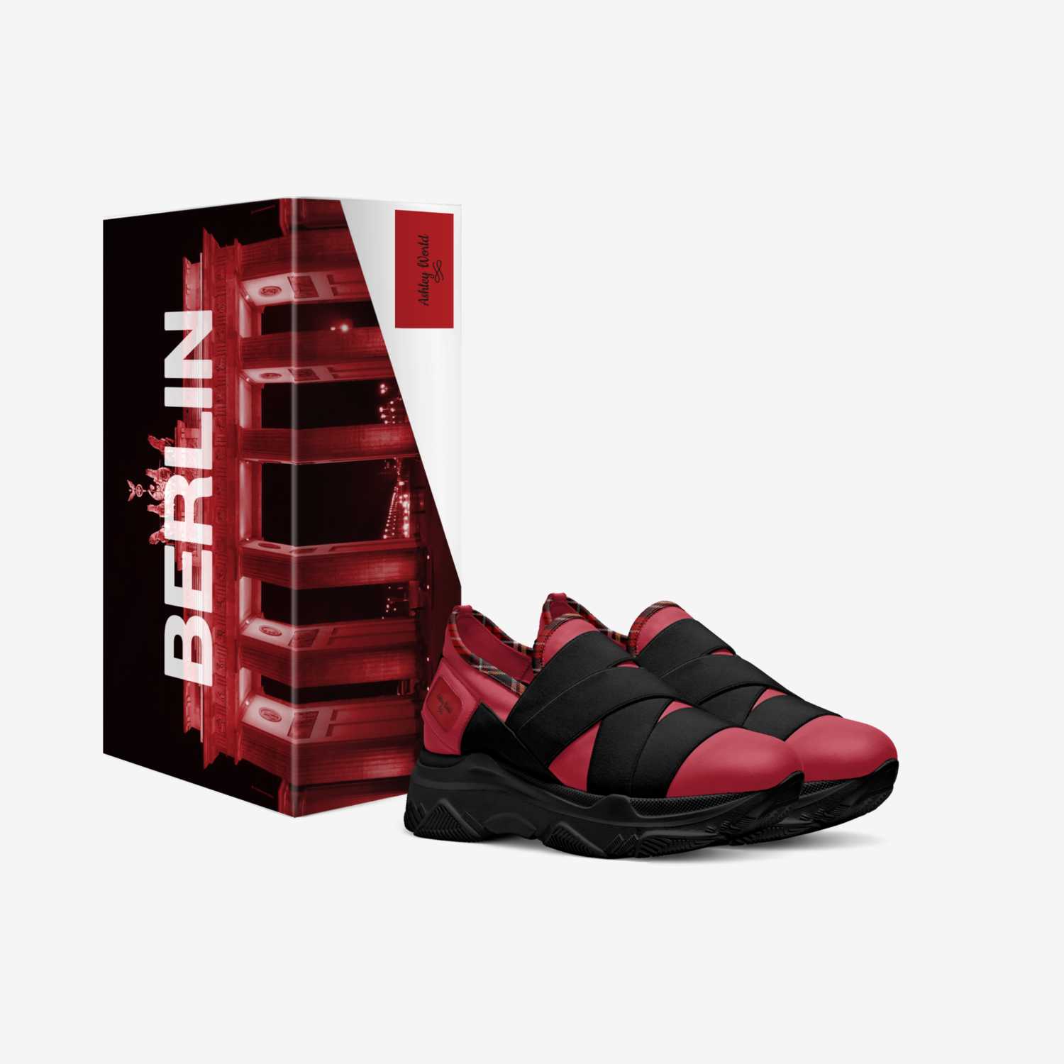 Ashley World custom made in Italy shoes by Ebony Williams | Box view