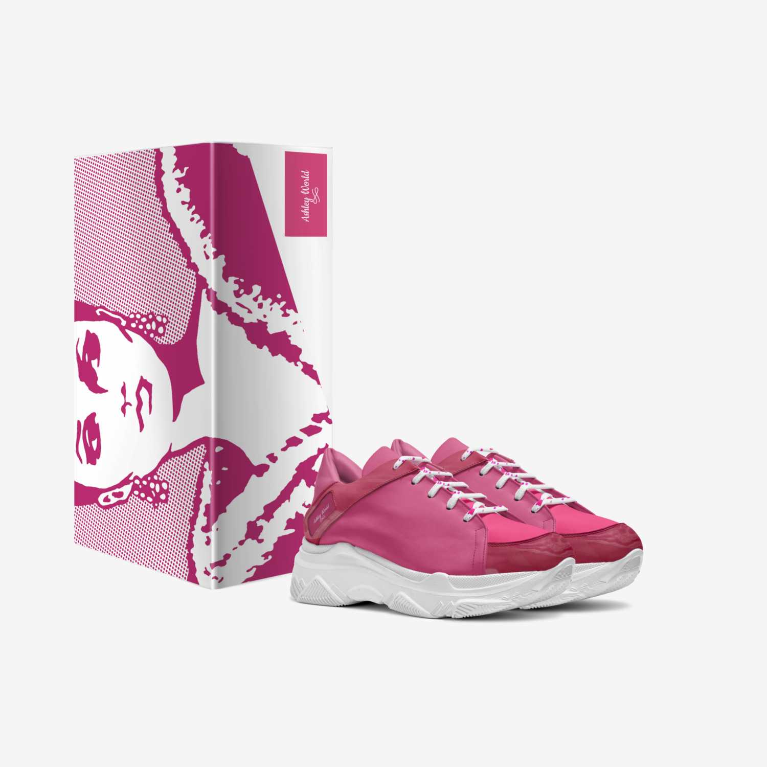 Ashley World  custom made in Italy shoes by Ebony Williams | Box view