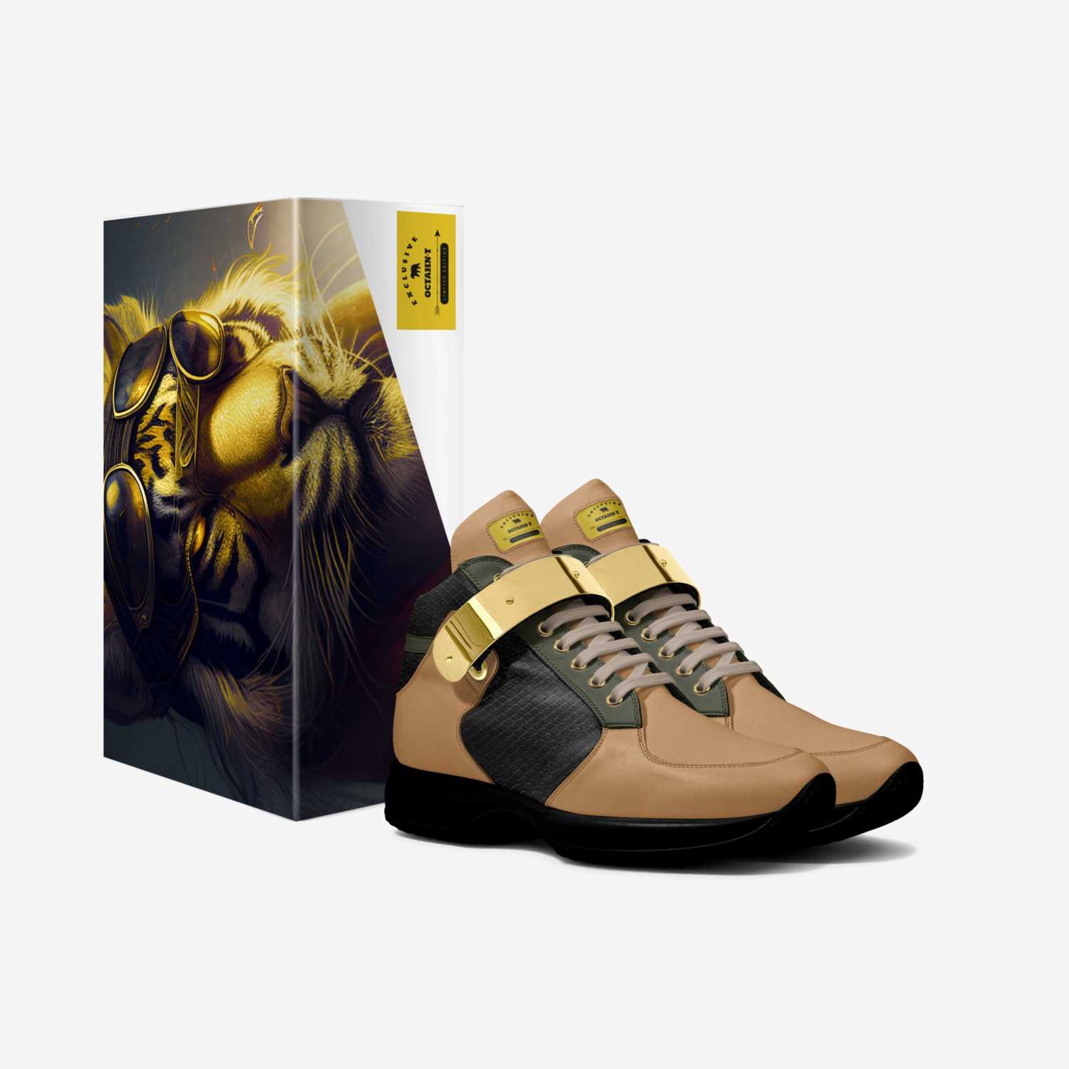 OCTAHN-T  custom made in Italy shoes by Thaddeus Hancock | Box view