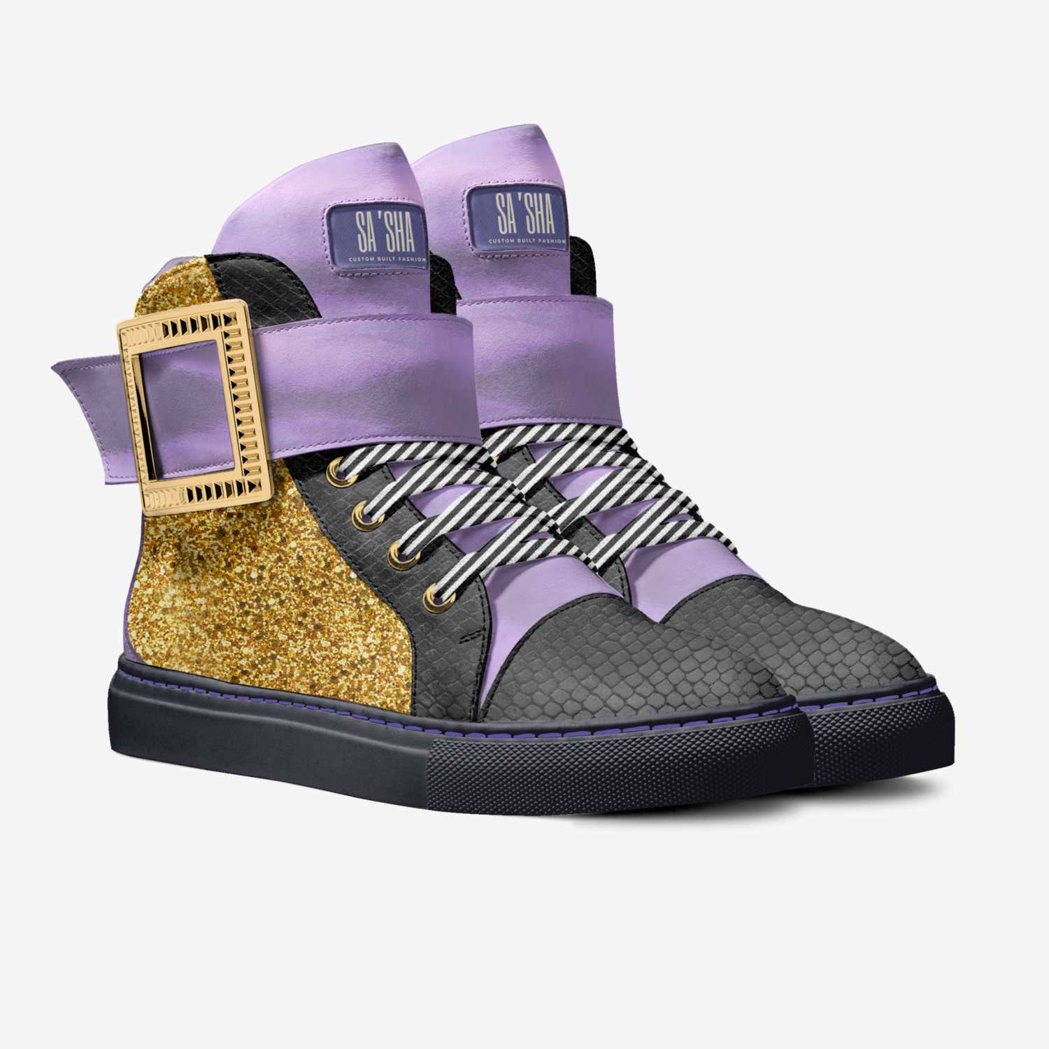 SA'SHA custom made in Italy shoes by Shannon Phillips | Double view