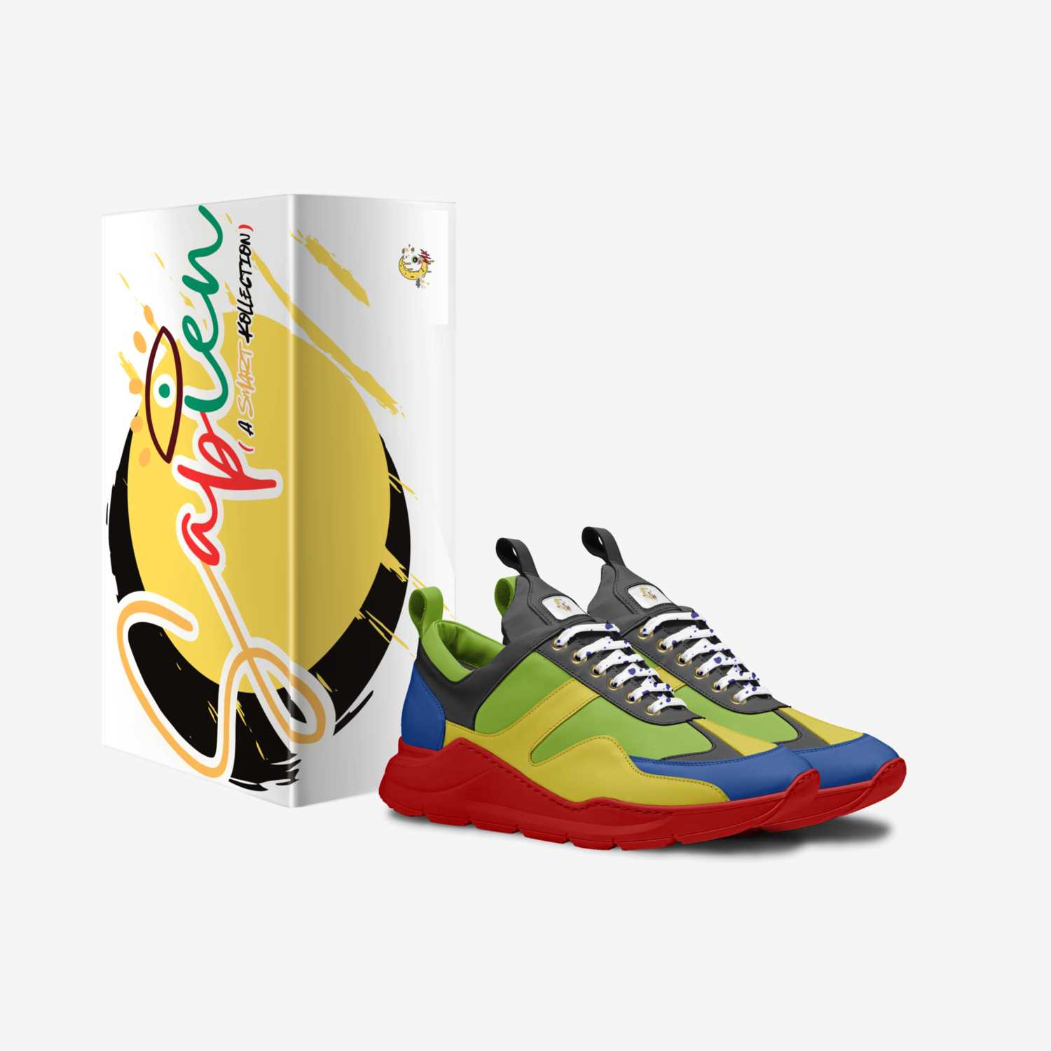 Sapiens custom made in Italy shoes by Mune Khild | Box view