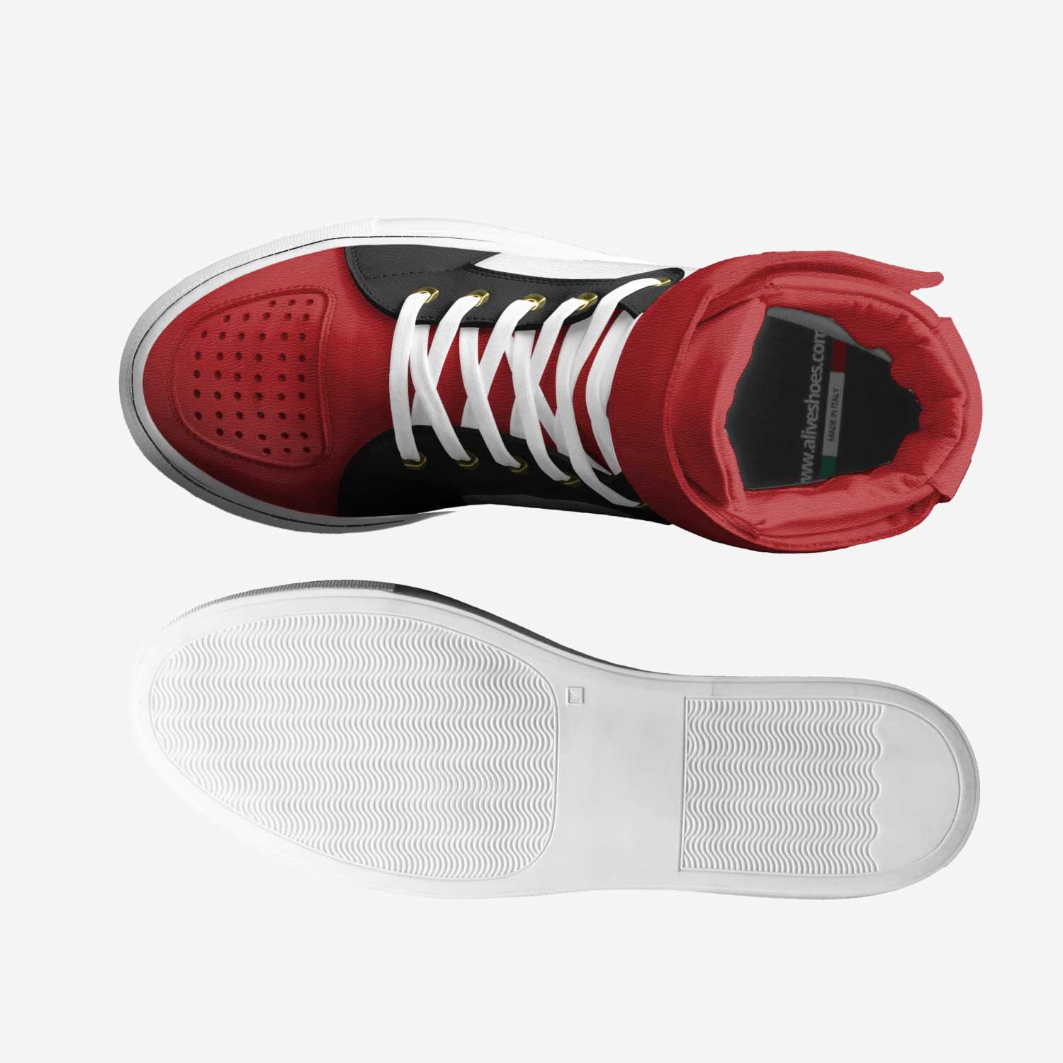 The CrossOver custom made in Italy shoes by Bernabe Olvera | Top view