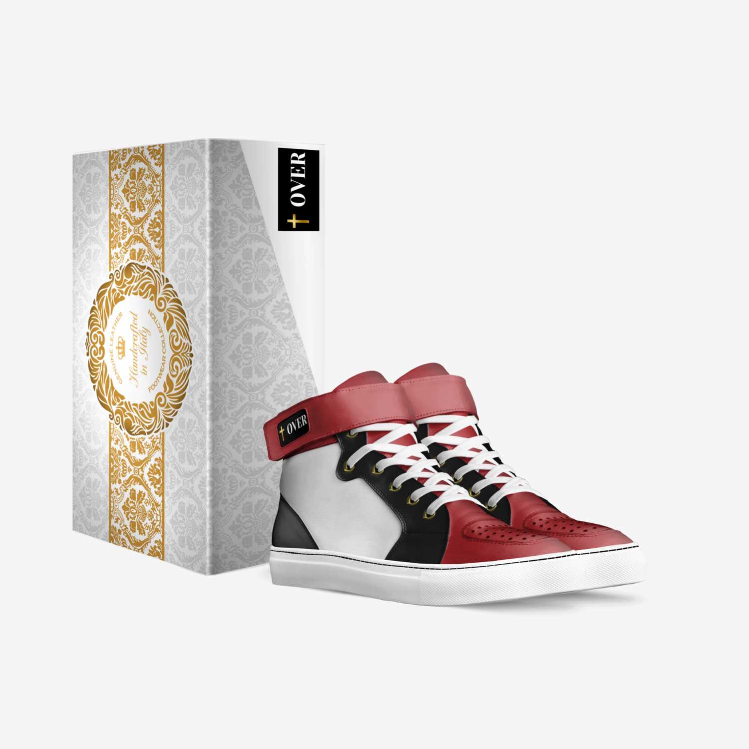 The CrossOver custom made in Italy shoes by Bernabe Olvera | Box view