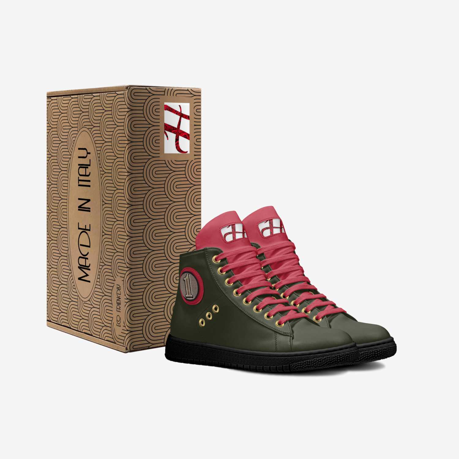 Hu custom made in Italy shoes by Hubert Fontenot | Box view