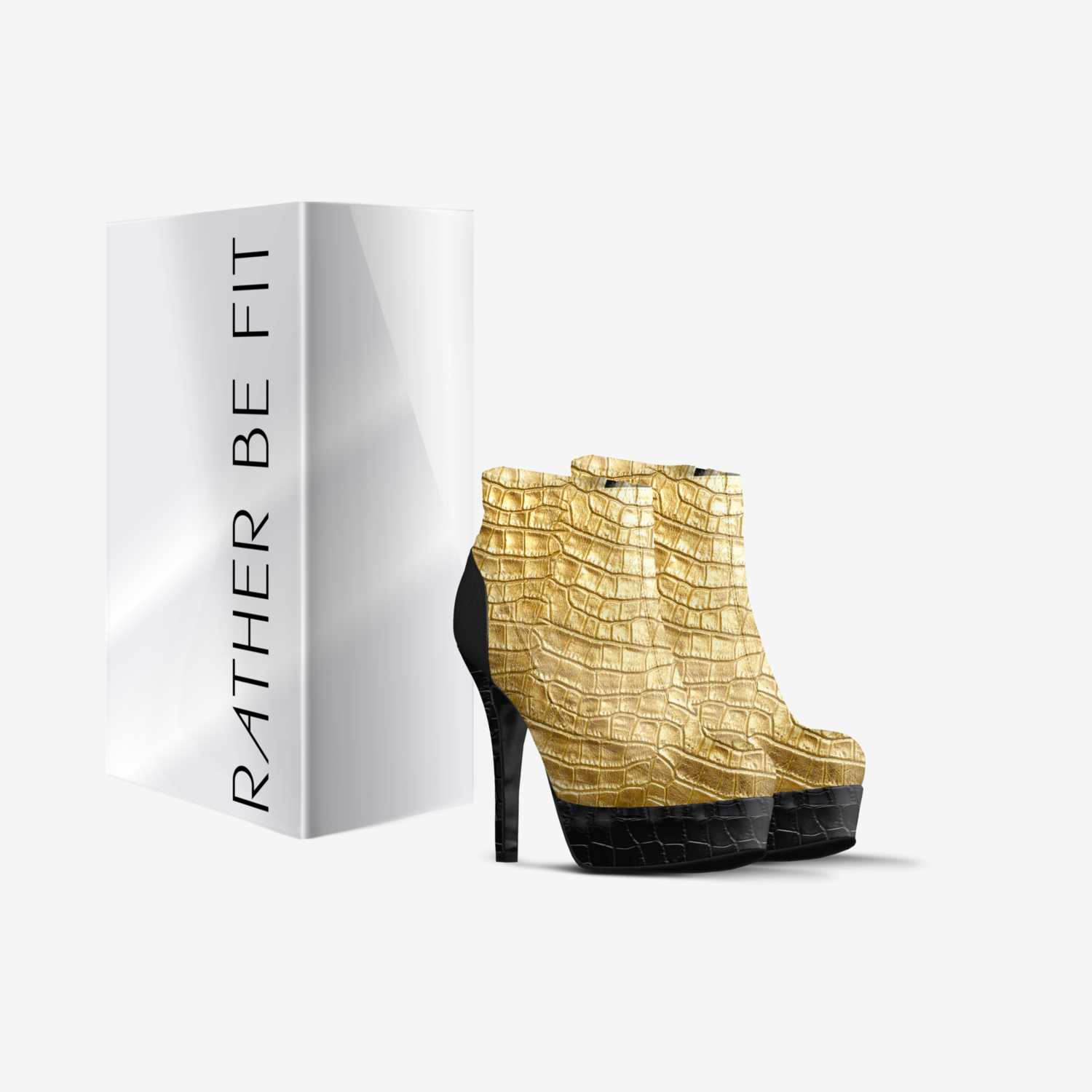 Rather Be Fit custom made in Italy shoes by Timkia Rathers | Box view