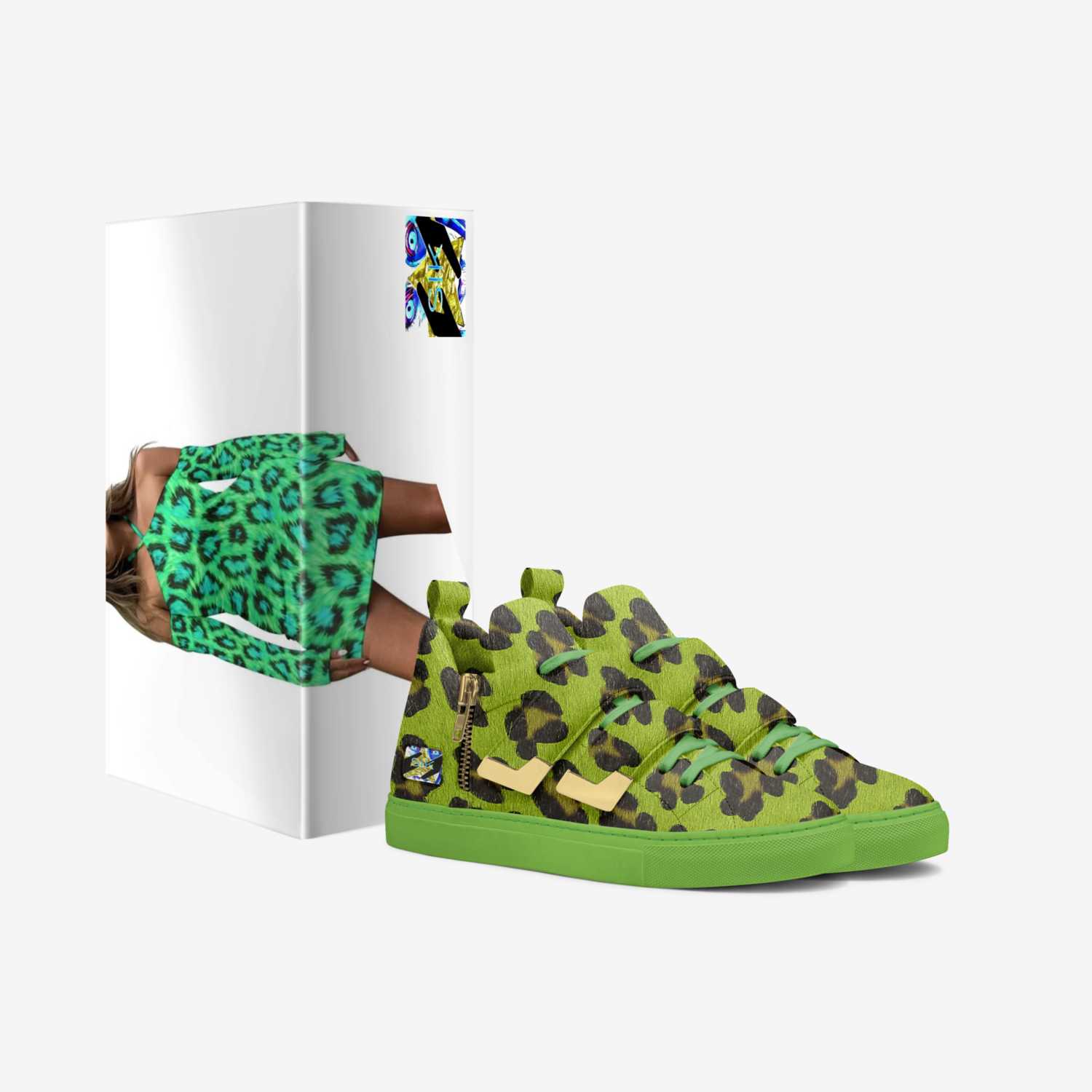 SIK Fashion custom made in Italy shoes by John Blackburn | Box view