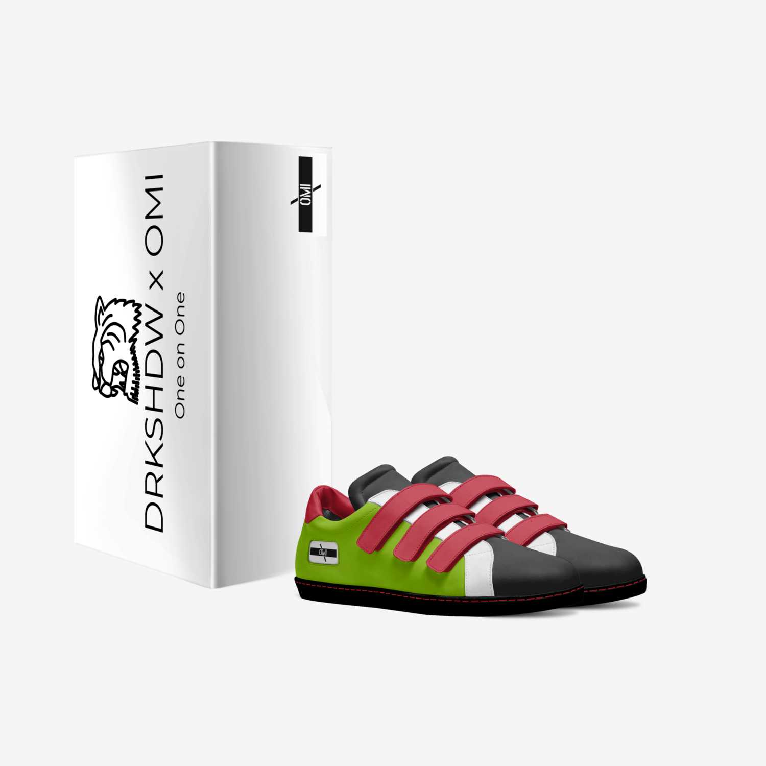 omi x rick  custom made in Italy shoes by Omi Chowdhury | Box view