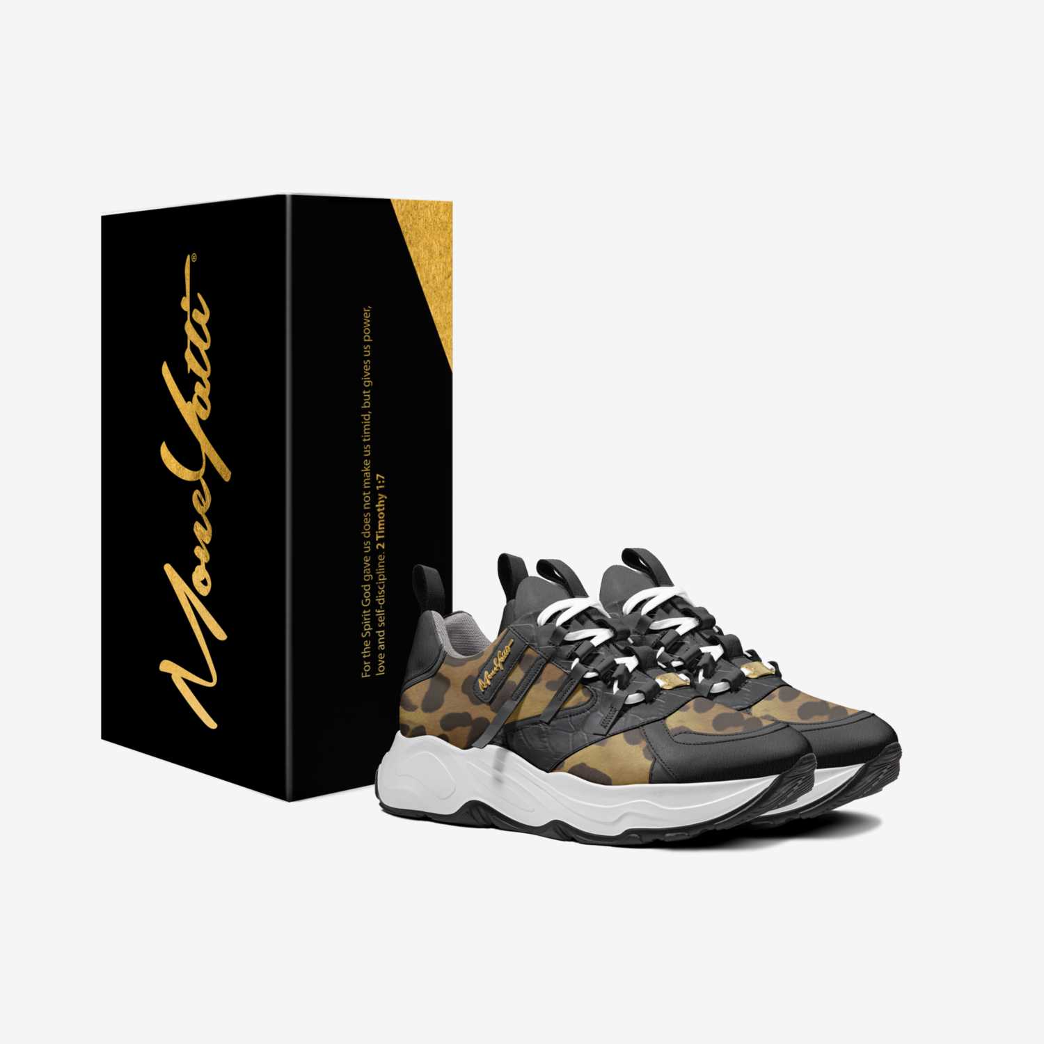 Moneyatti Bandz002 custom made in Italy shoes by Moneyatti Brand | Box view