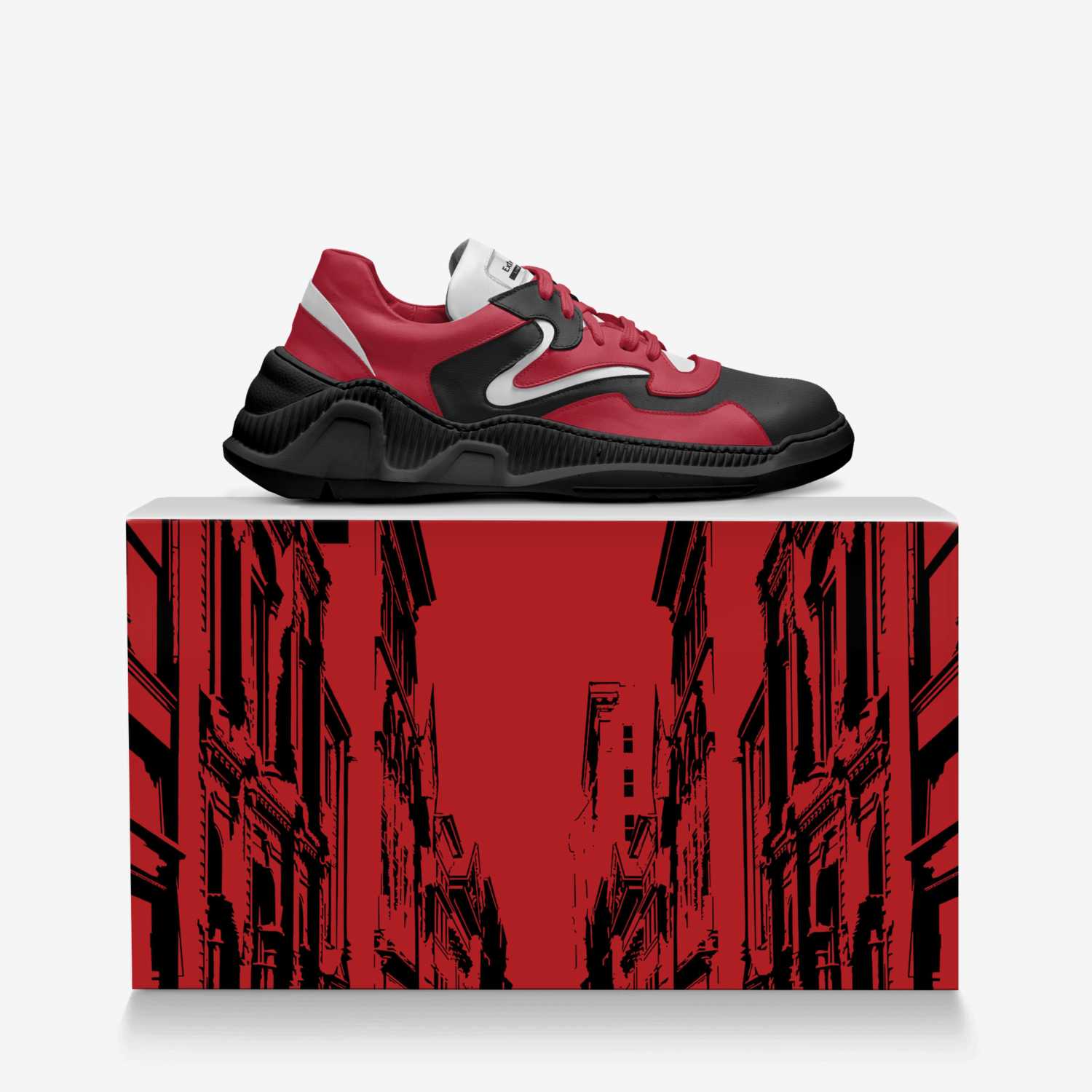 Extreme NDO custom made in Italy shoes by T Marie | Over box view